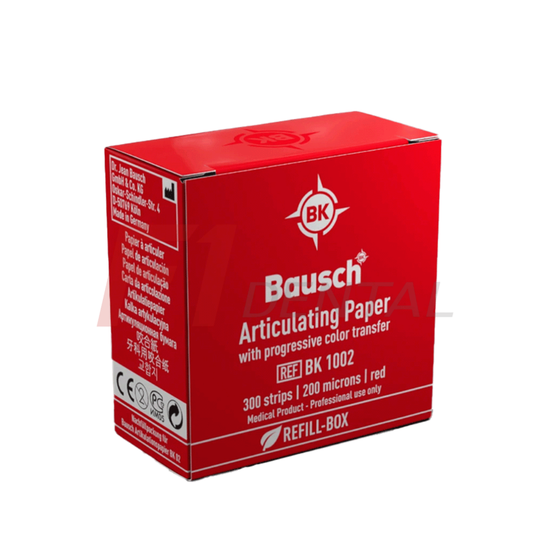 Bausch 200 Mikron Artikülasyon Kağıdı Refill (Kırmızı-Düz Form)