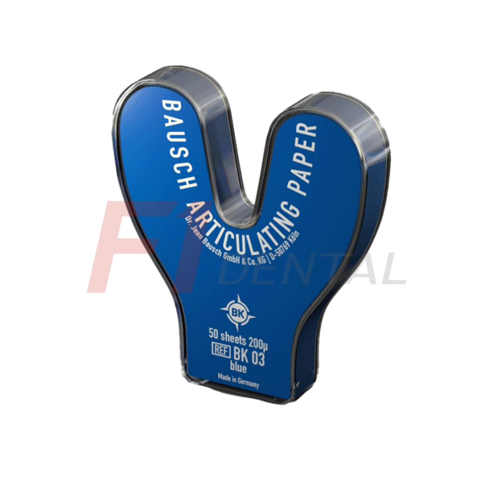 Bausch 200 Mikron Artikülasyon Kağıdı (Mavi-Nal Form)