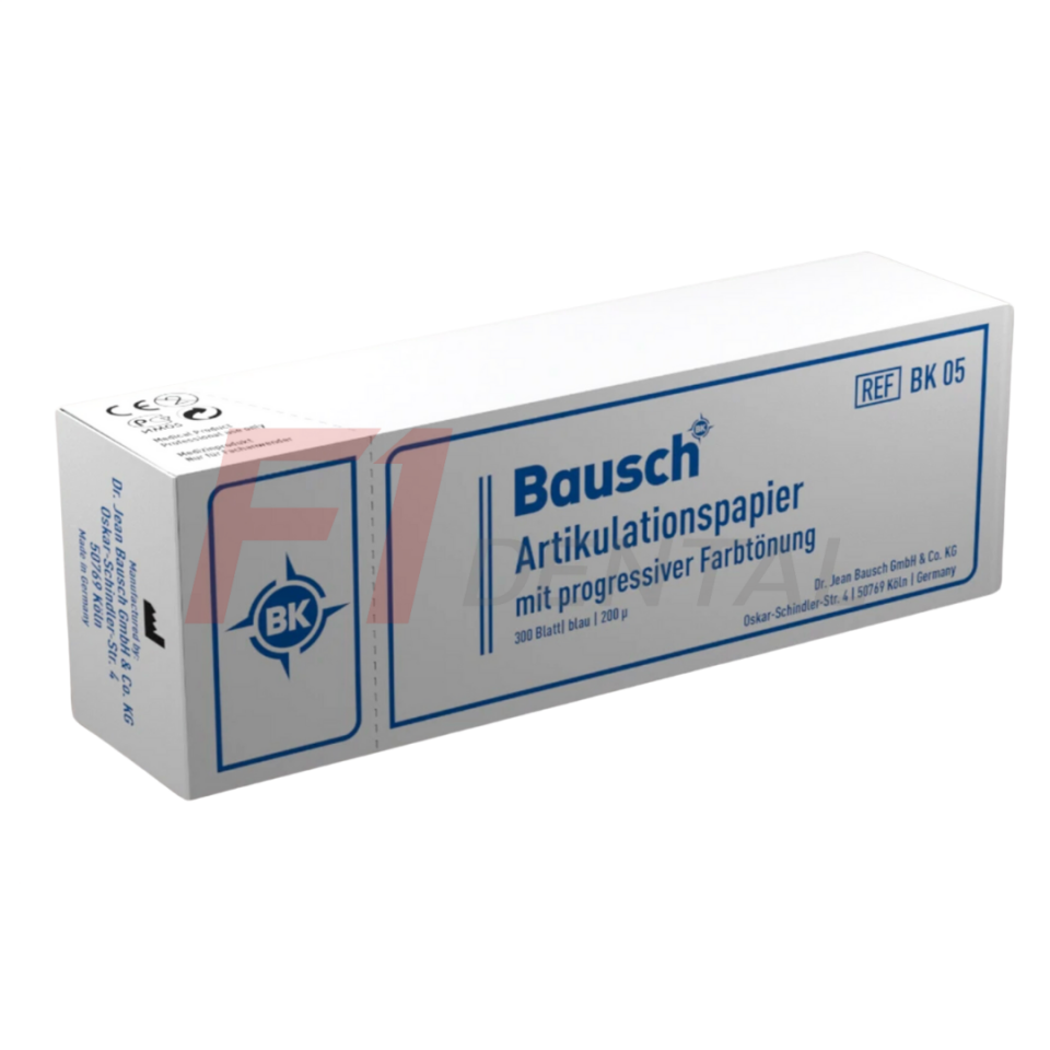 Bausch 200 Mikron Artikülasyon Kağıdı (Mavi-Kitapçık Form)