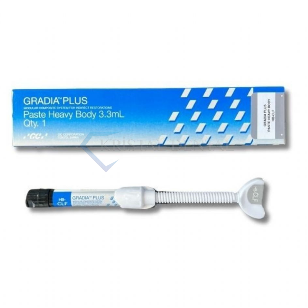 GC Gradia Plus Paste Heavy Body Enamel Kompozit 3.3ml HB-CLF