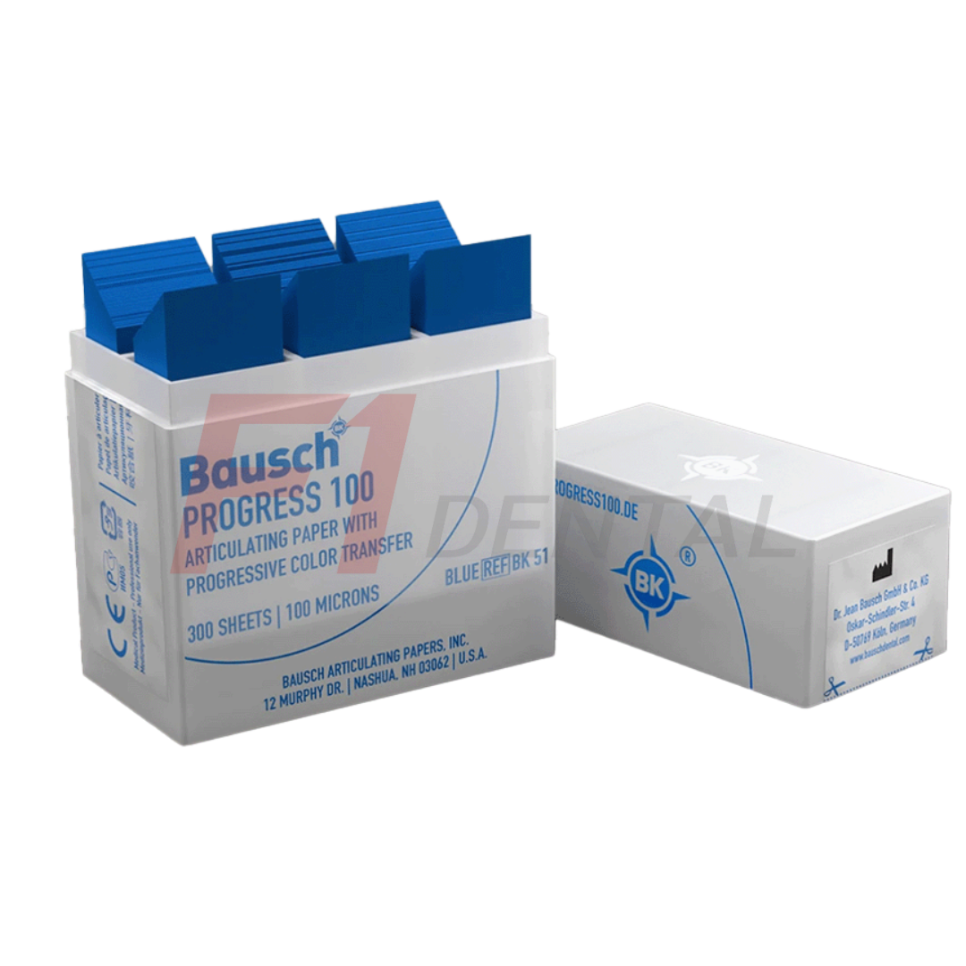 Bausch 100 Mikron Artikülasyon Kağıdı (Mavi-Düz Form)