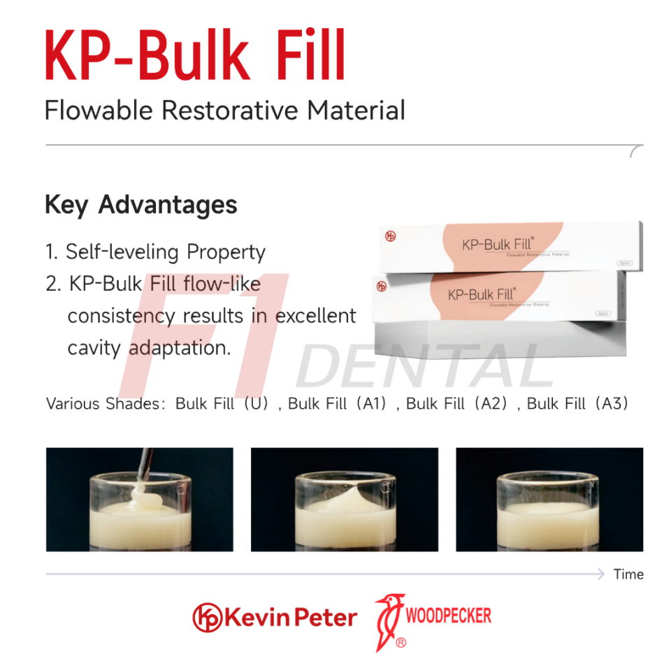 Woodpecker KP-Bulk Fill Flow Kompozit