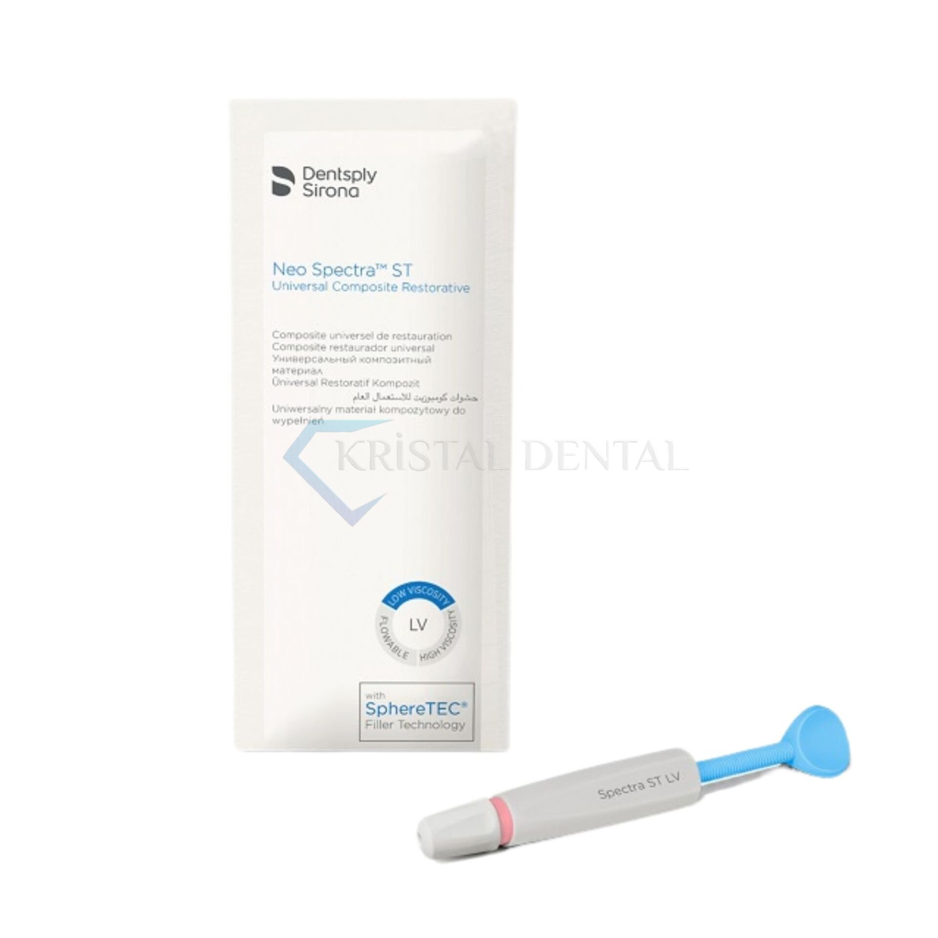 Dentslpy Sirona Neo Spectra ST LV Refill - Nano Seramik Estetik Kompozit - 3 gr