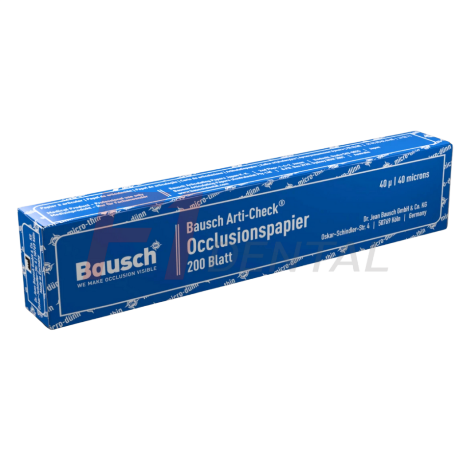 Bausch 40 Mikron Artikülasyon Kağıdı (Mavi-Kitapçık Form)