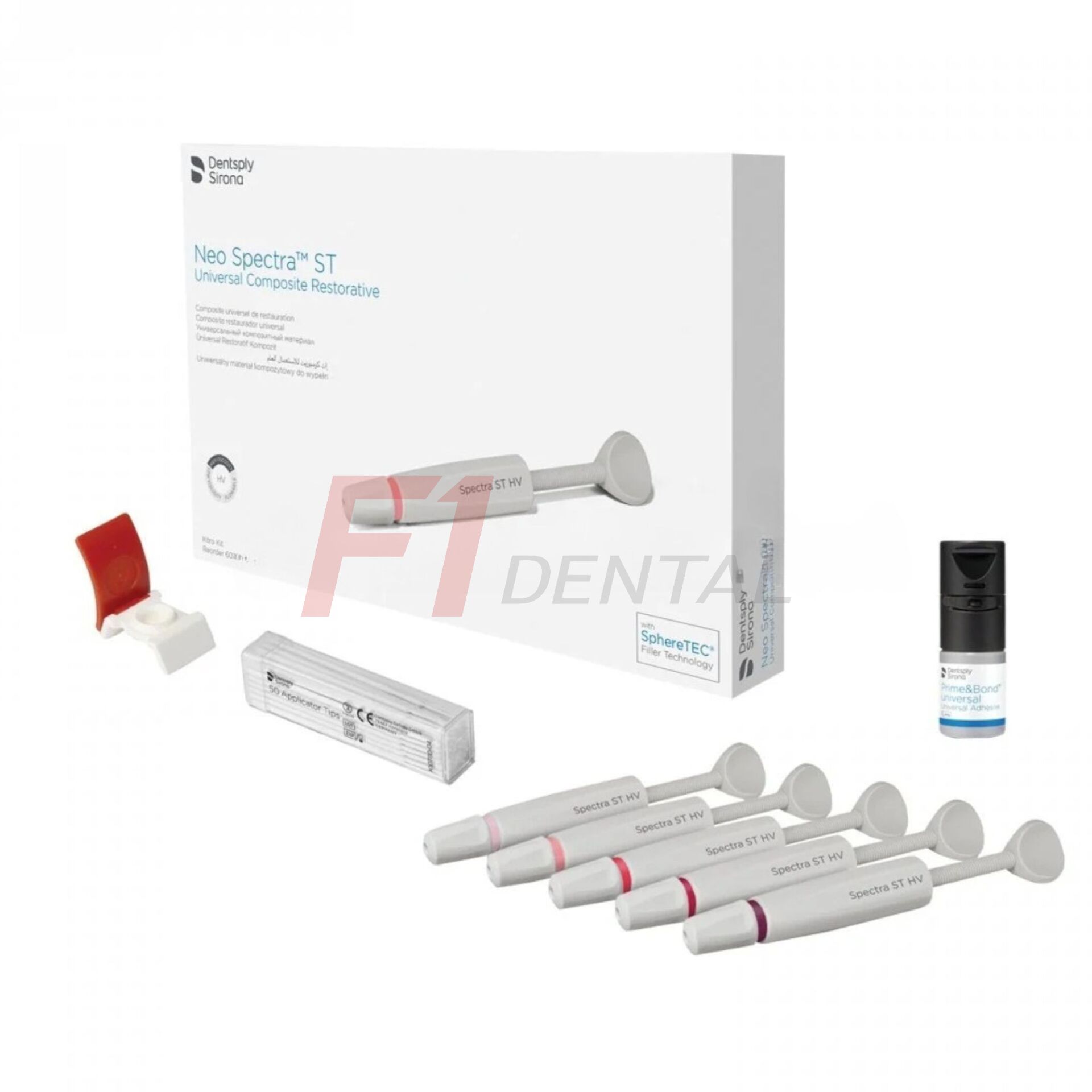 Dentslpy Sirona Neo Spectra ST HV Intro Kit - Nano Seramik Estetik Kompozit Seti 5x3 gr