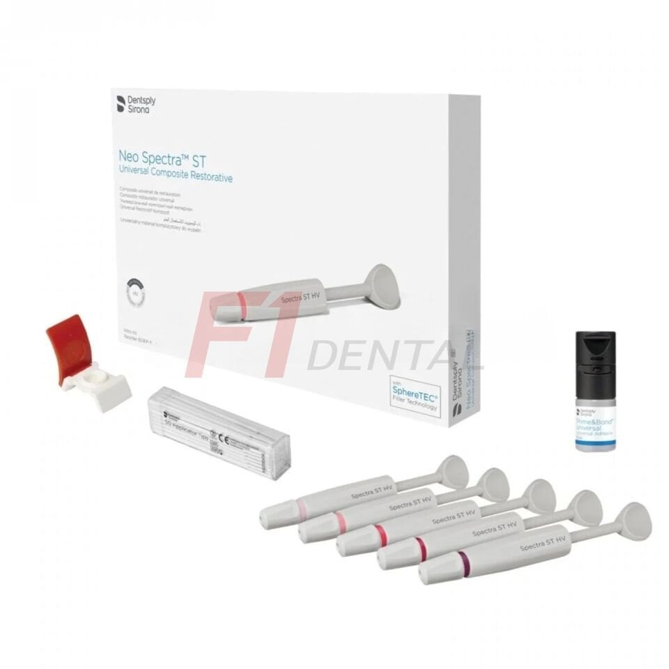 Dentslpy Sirona Neo Spectra ST HV Intro Kit - Nano Seramik Estetik Kompozit Seti 5x3 gr