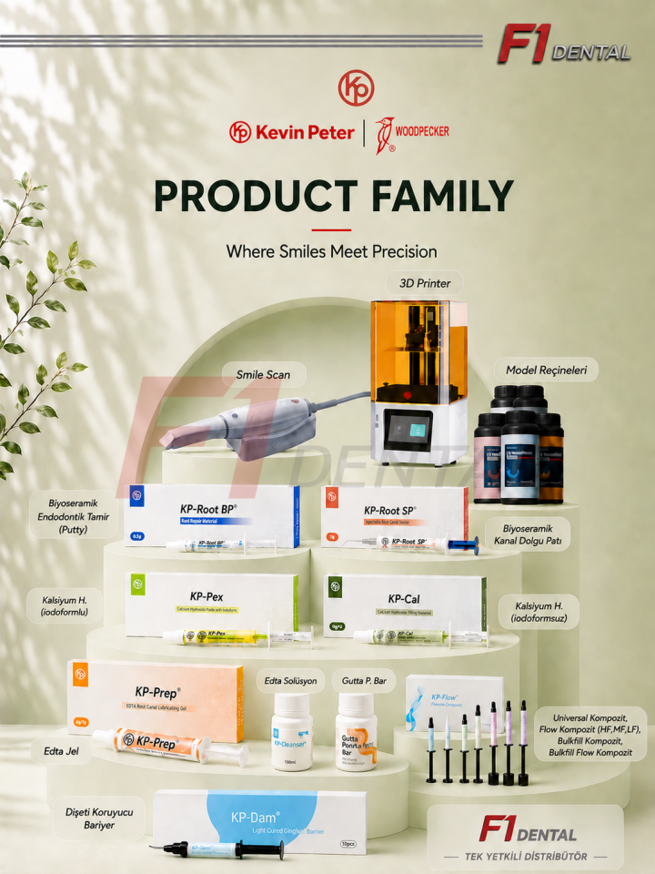 Woodpecker KP-Root SP Injectable Biyoseramik Kanal Dolgu Patı 2gr