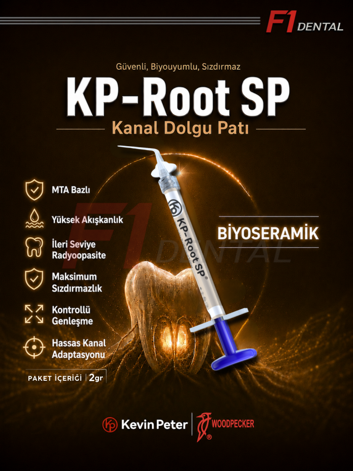 Woodpecker KP-Root SP Injectable Biyoseramik Kanal Dolgu Patı 2gr