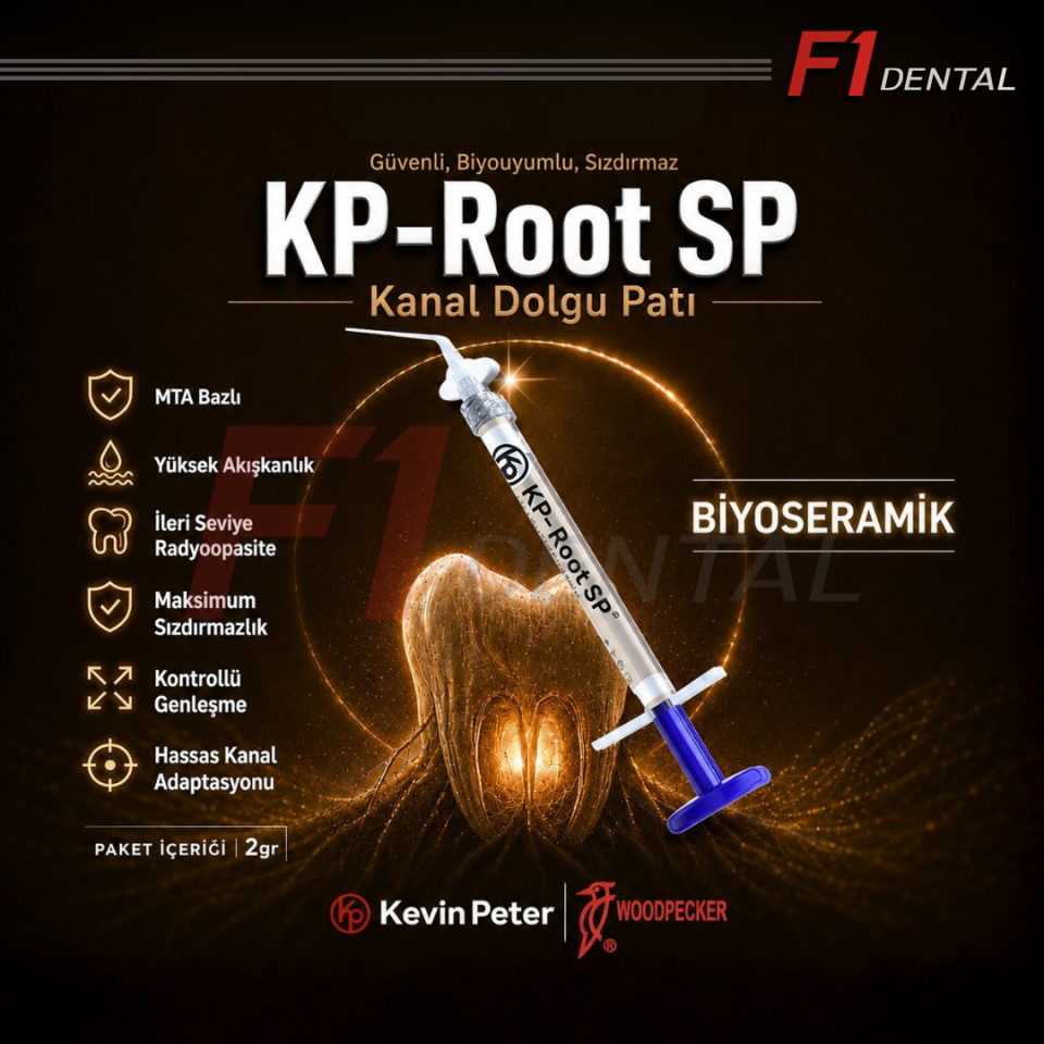 Woodpecker KP-Root SP Injectable Biyoseramik Kanal Dolgu Patı 2gr