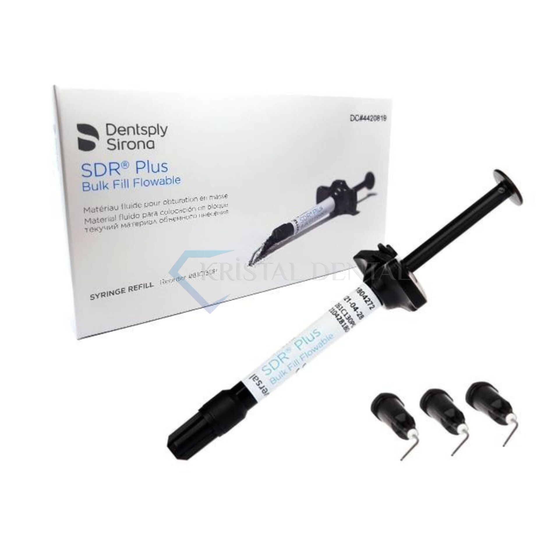 Dentslpy Sirona Sdr Plus Eco Bulkfill Posterior Kompozit - 2x1gr Şırınga