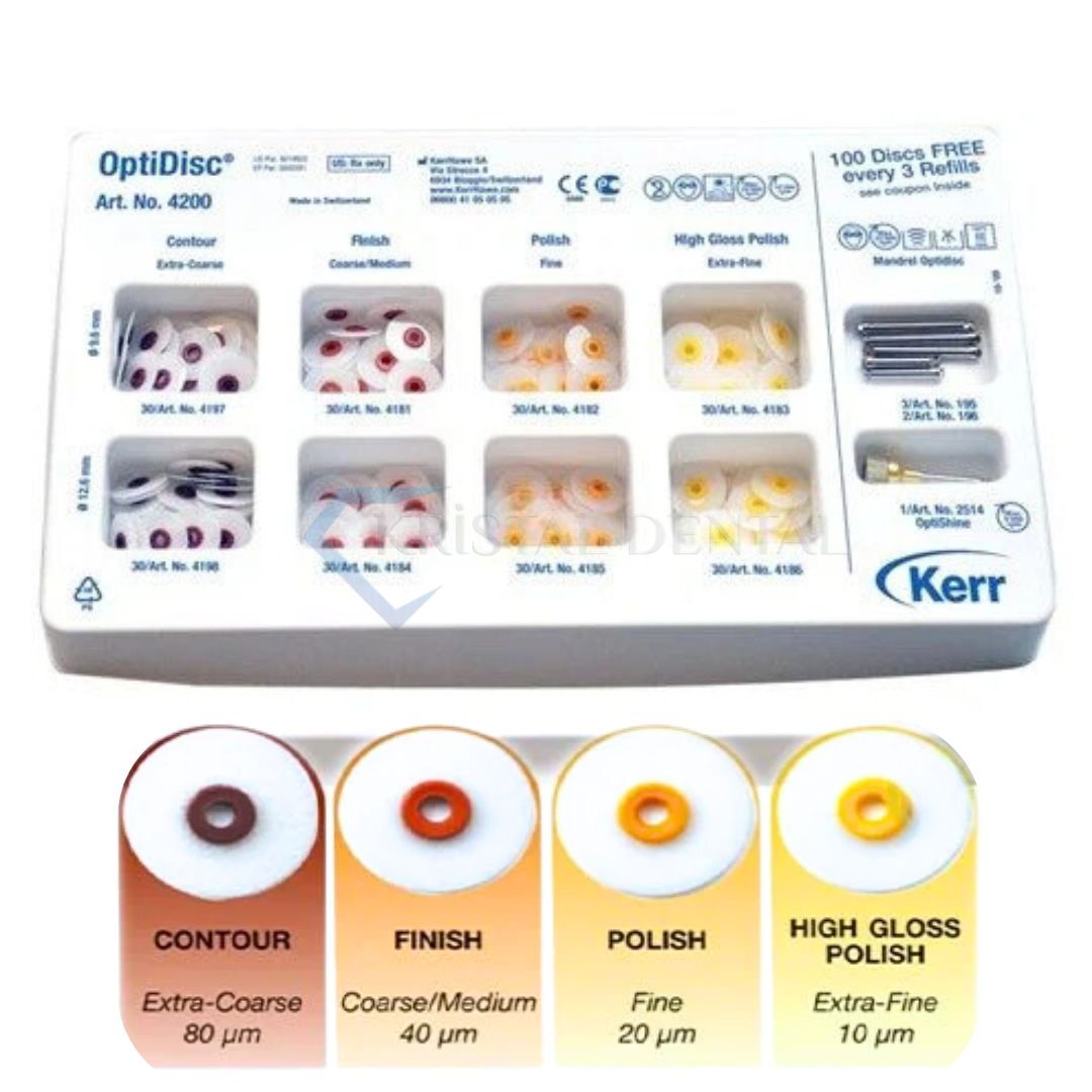 Kerr OptiDisc Extra Coarse Asorti Kit 4200