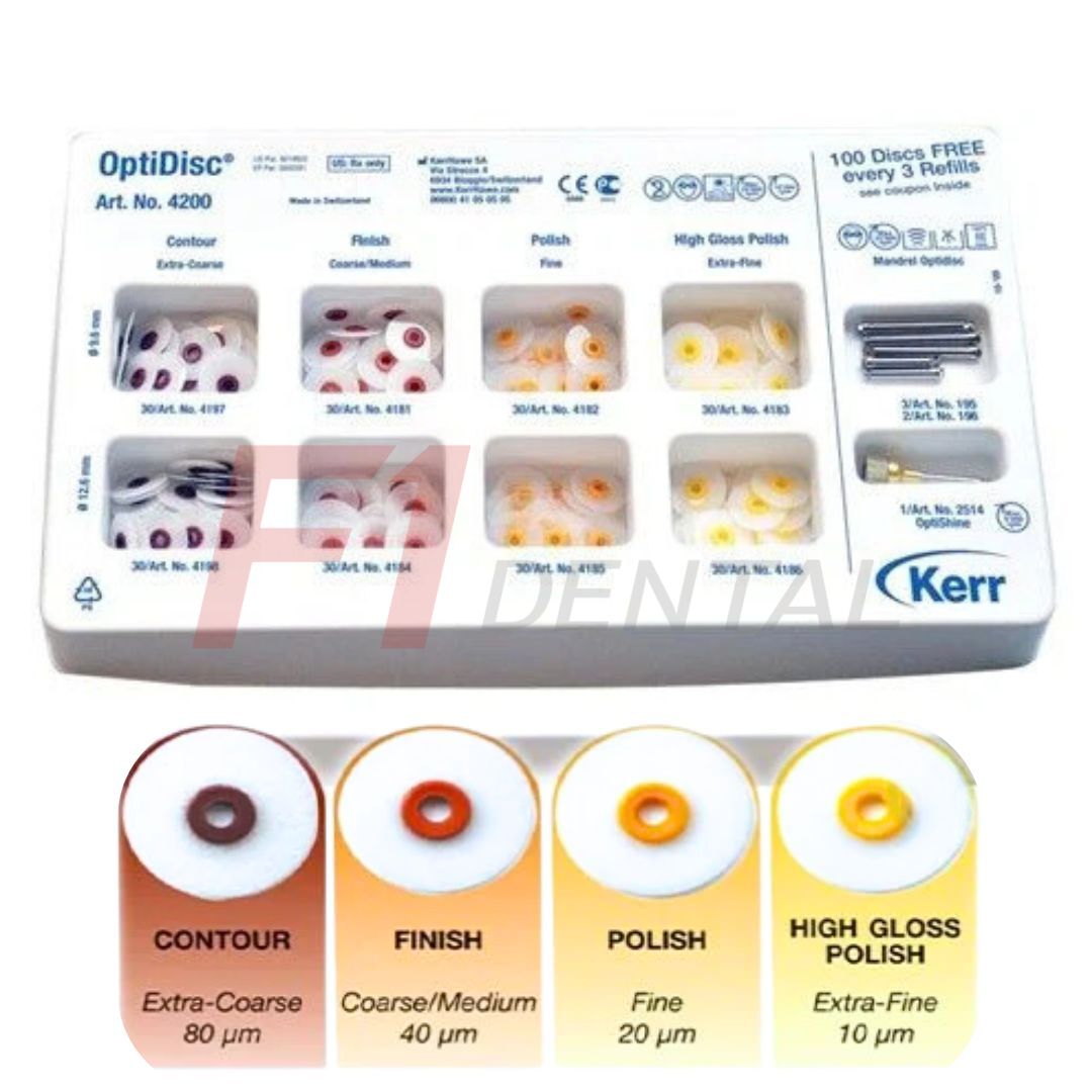 Kerr OptiDisc Extra Coarse Asorti Kit 4200