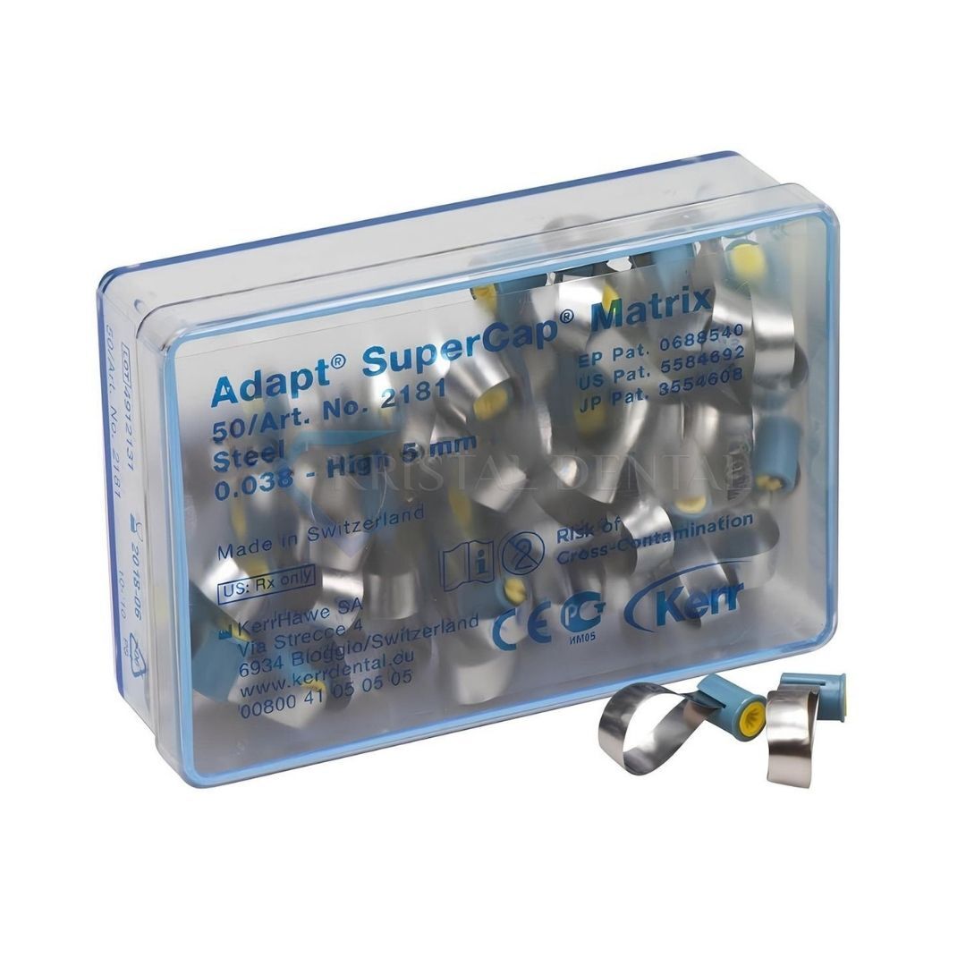 Kerr Supercap Otomatriks Bandı Mavi - 0.038mm / 5mm