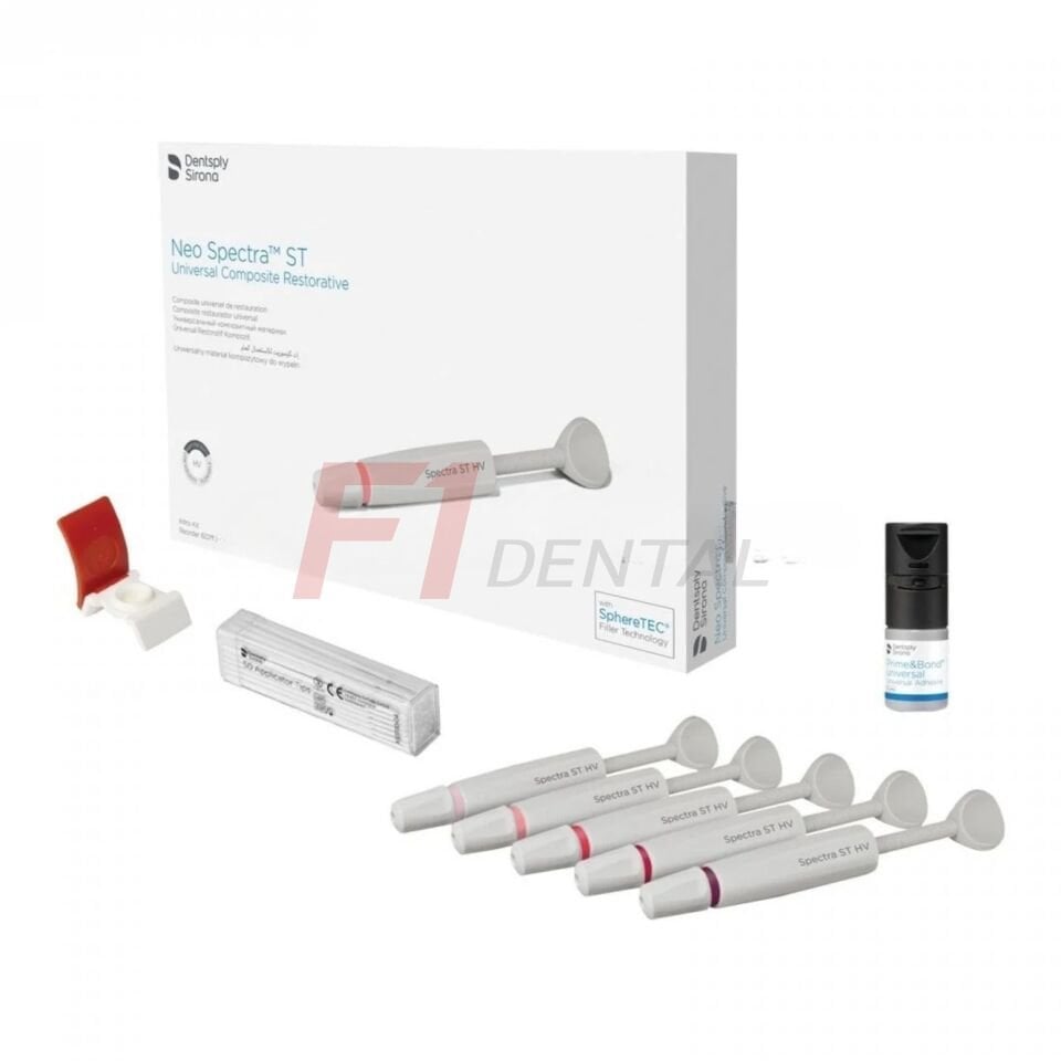 Dentsply Sirona Neo Spectra ST HV Intro Kit - Nano Seramik Estetik Kompozit Seti 6x3 gr