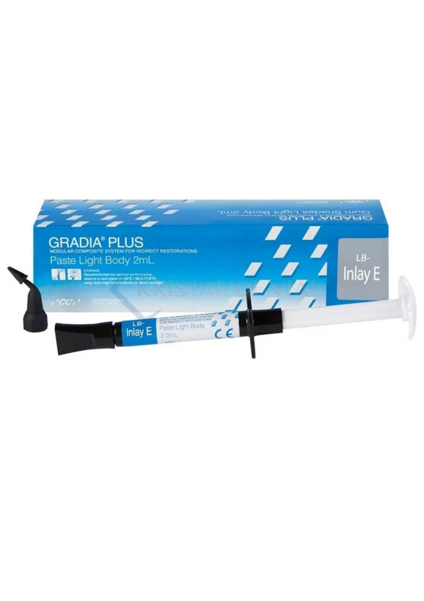GC Gradia Plus Paste Light Body Inlay Kompozit 2ml LB-Inlay E
