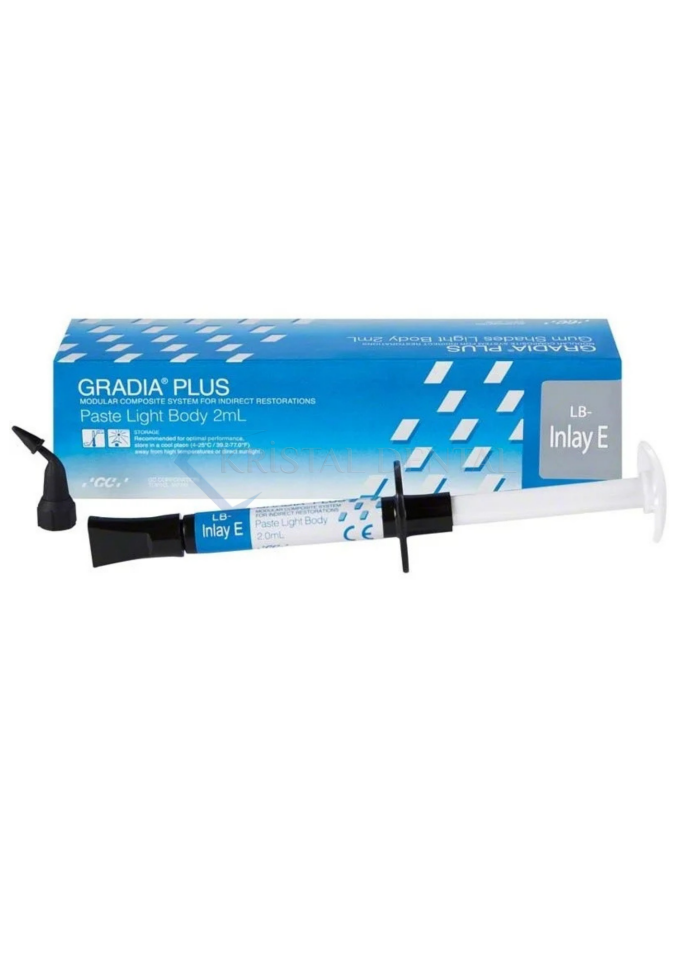 GC Gradia Plus Paste Light Body Inlay Kompozit 2ml LB-Inlay E