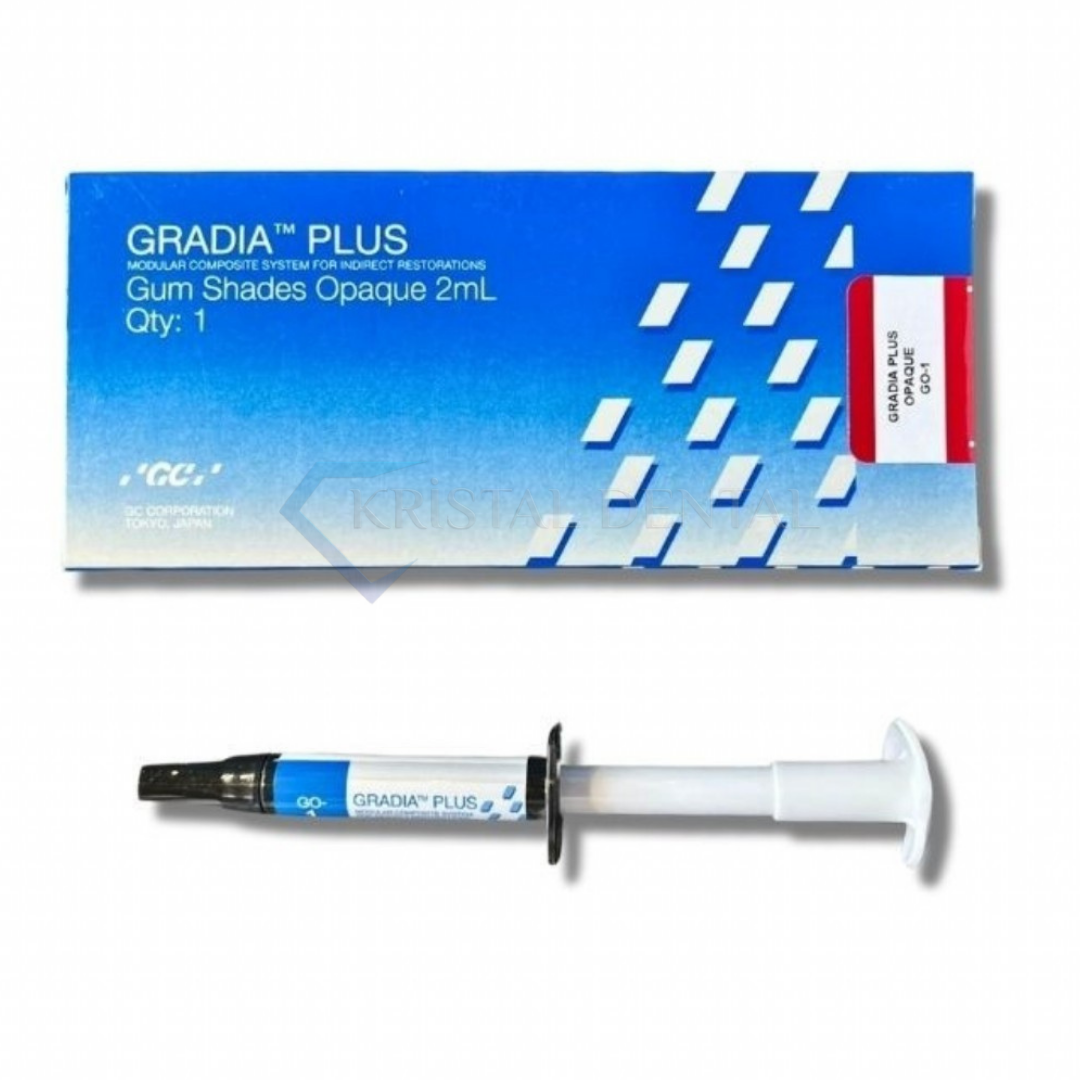 GC Gradia Plus Gum Opaque - Diş Eti Rengi Kompozit 2ml GO-1