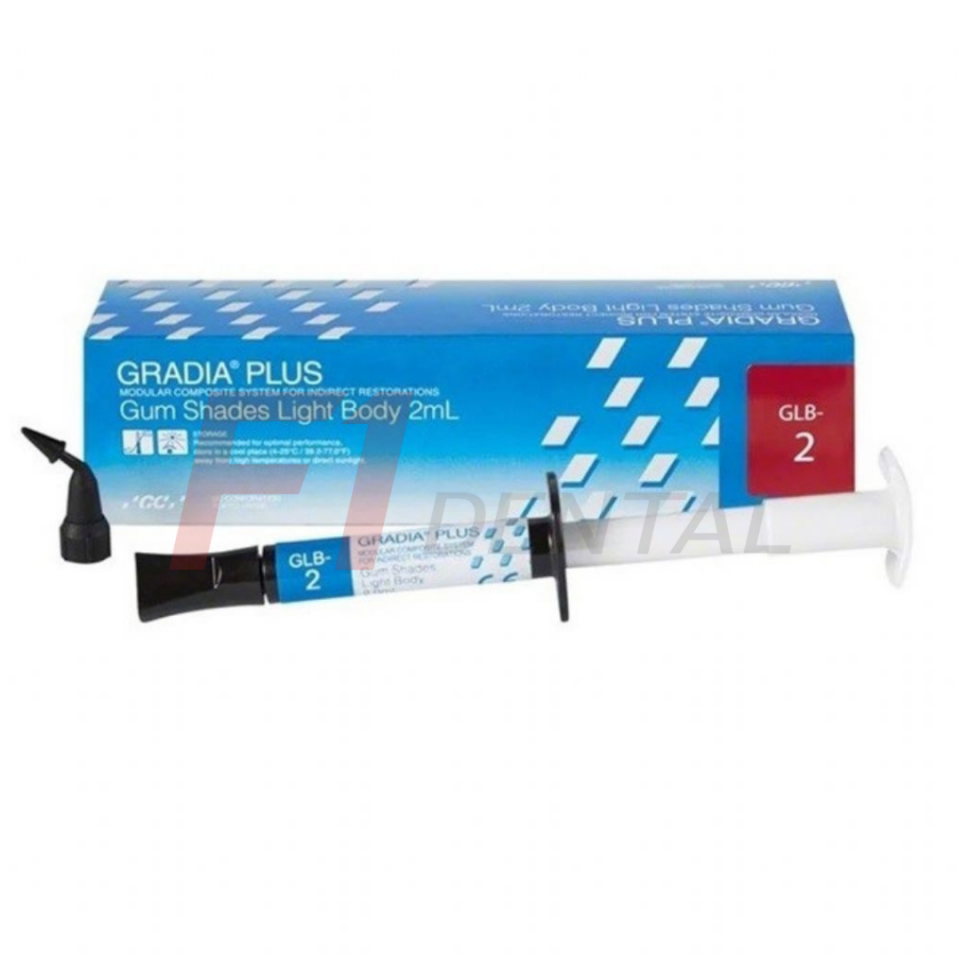 GC Gradia Plus Gum Light Body - Diş Eti Rengi Kompozit 2ml GLB-2