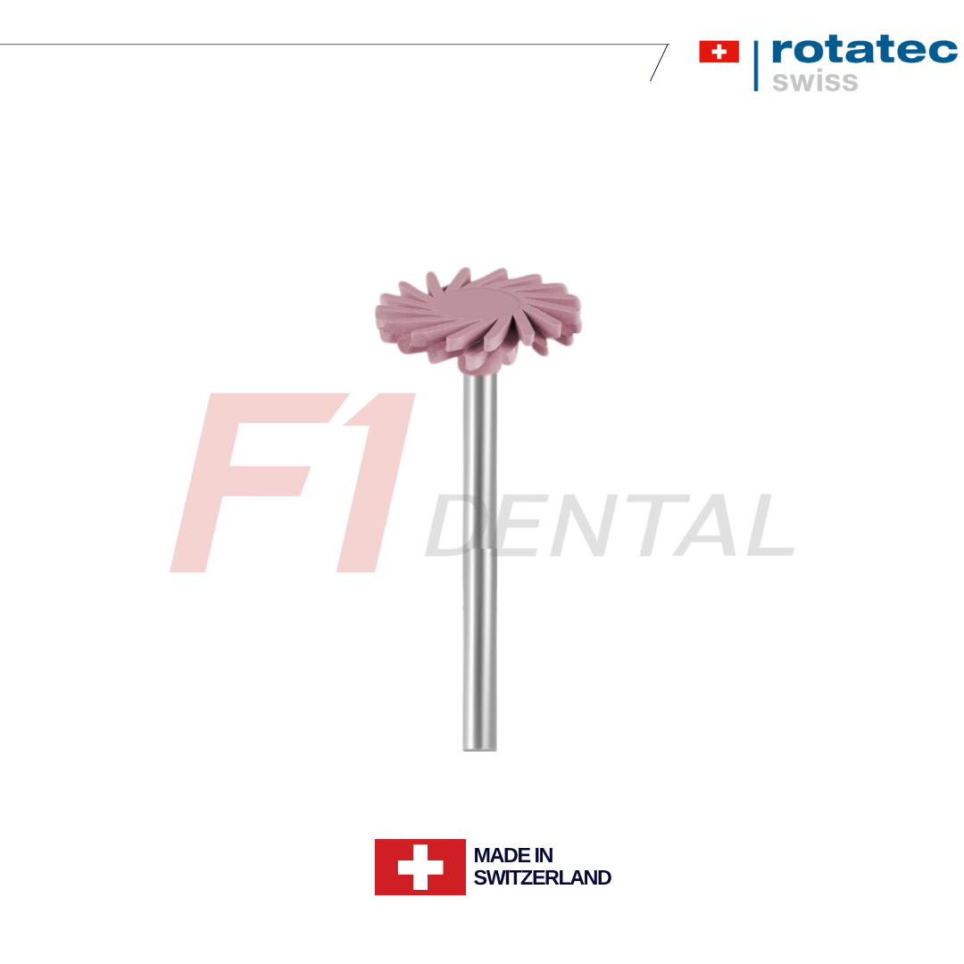 Rotatec Swiss Twist Elmas İçerikli Zirkonyum Cila Lastiği Refil HP - Pre Polishing