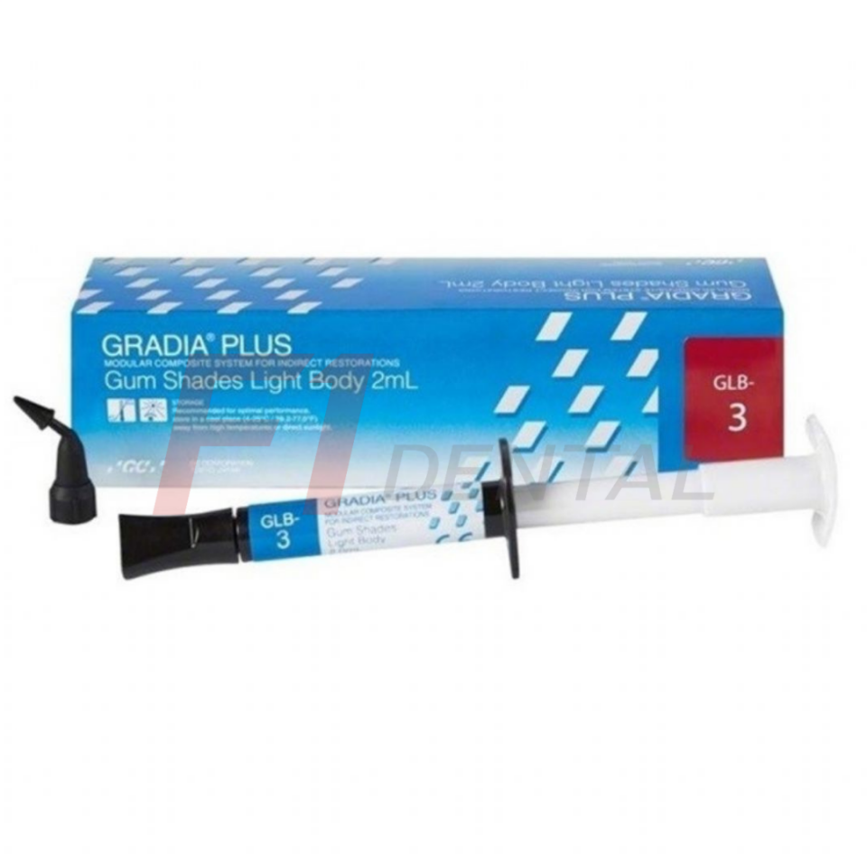 GC Gradia Plus Gum Light Body - Diş Eti Rengi Kompozit 2ml GLB-3