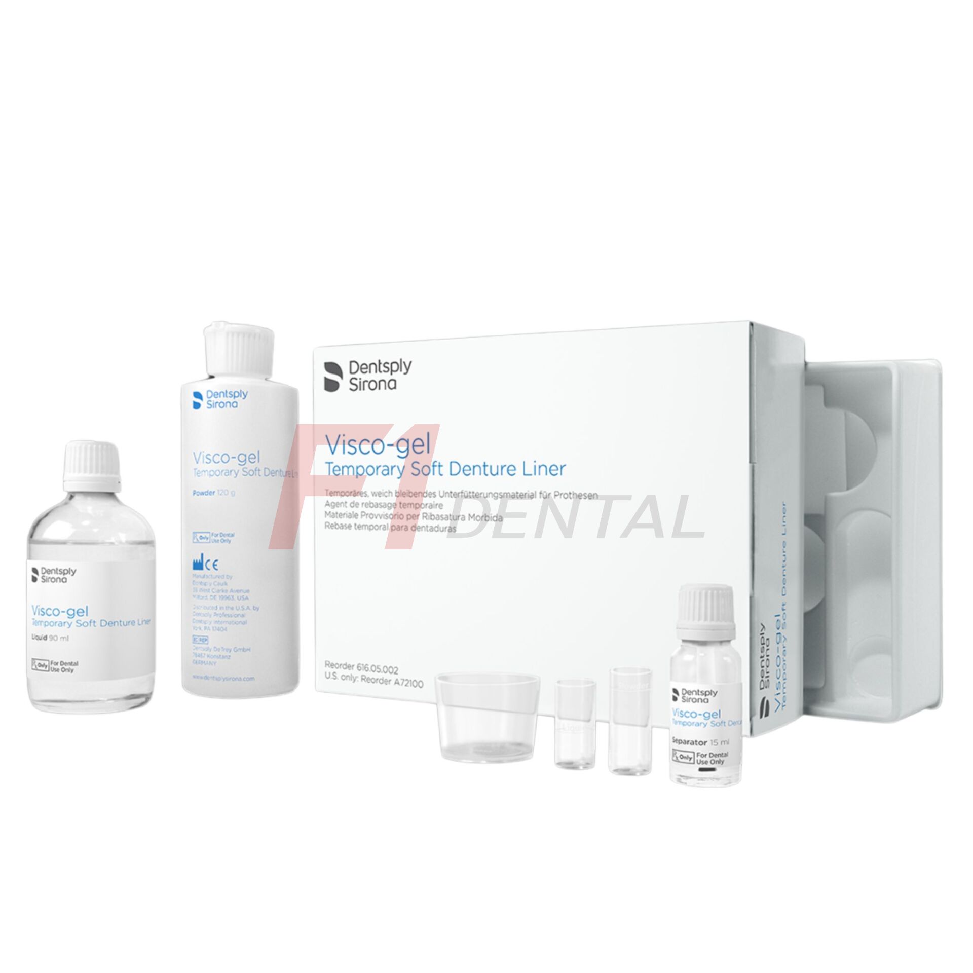 Dentsply Sirona ViscoGel Geçici Yumuşak Besleme Meteryali