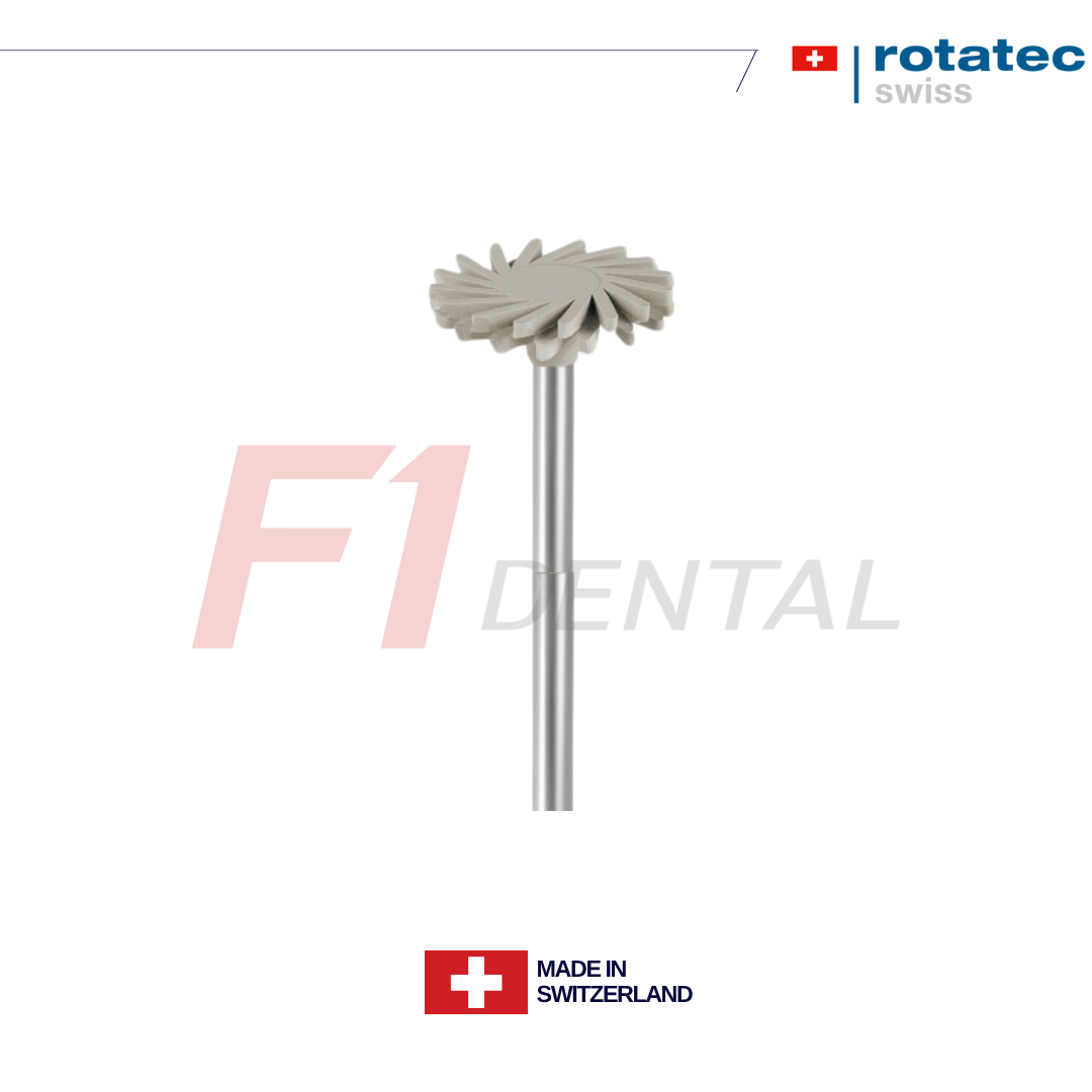 Rotatec Swiss Twist Elmas İçerikli Zirkonyum Cila Lastiği Refil HP -  High-Shine Polishing