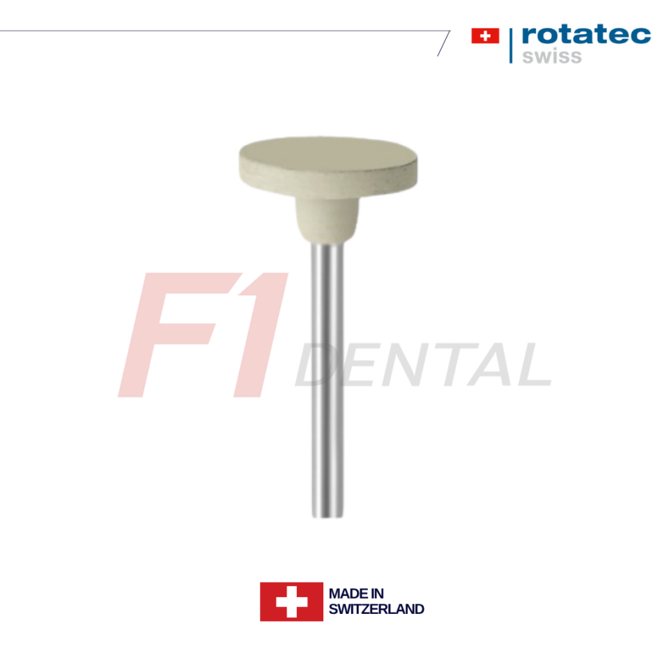 Rotatec Swiss Feldspatik Seramik, Lityum Disilikat ve Zirkonya Cila Lastiği Refil Sarı