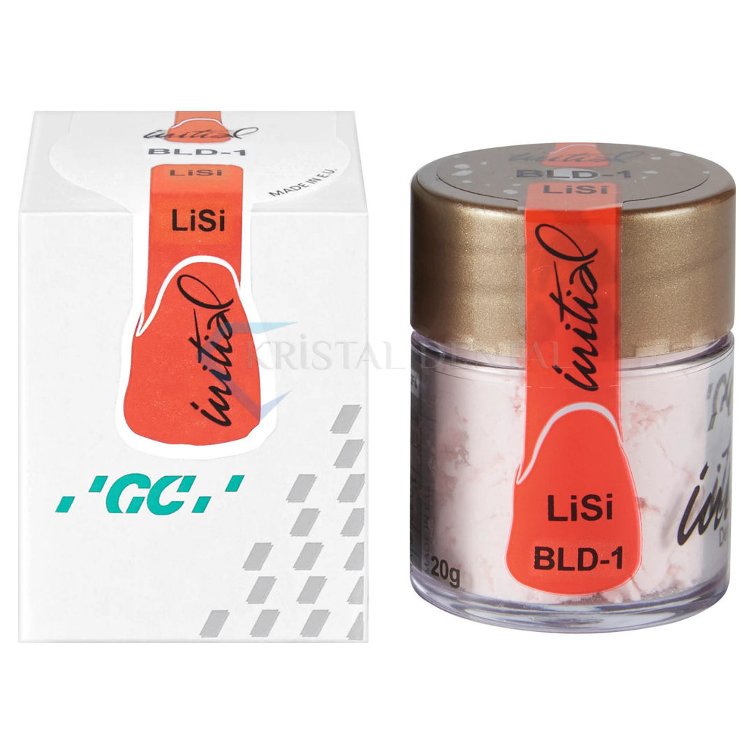GC Initial Lisi Lityum Disilikat Seramik Toz Bleach Dentin 20gr BLD-1 Light