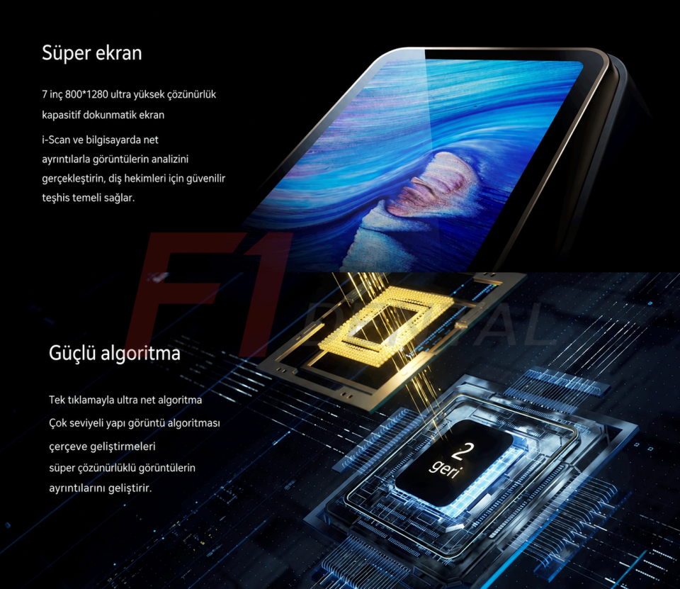 Woodpecker I-Scan Fosfor Plak Tarayıcı