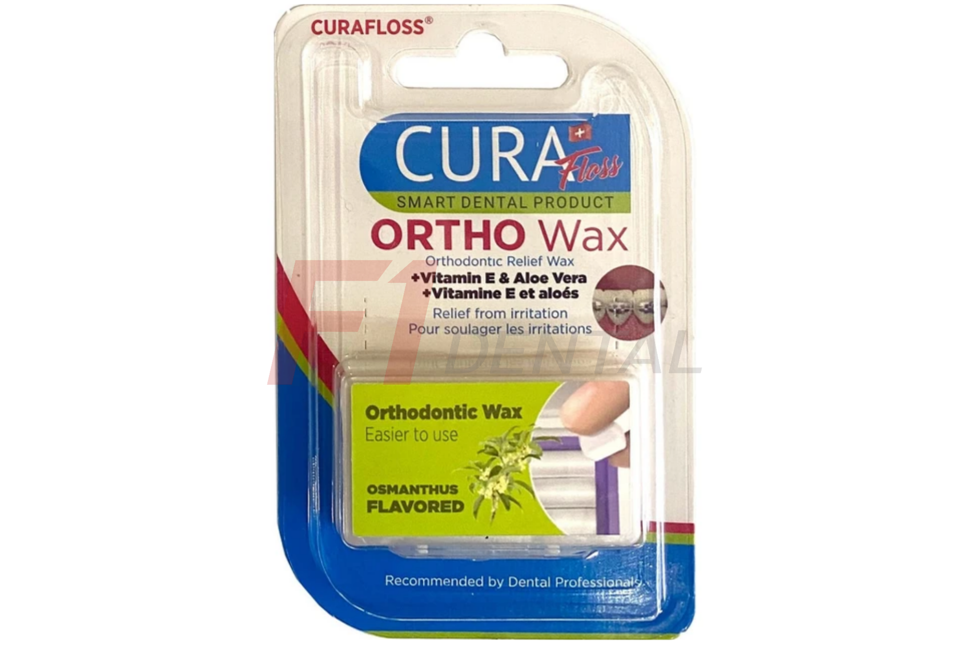 Curafloss Ortho Wax Diş Mumu Tekli