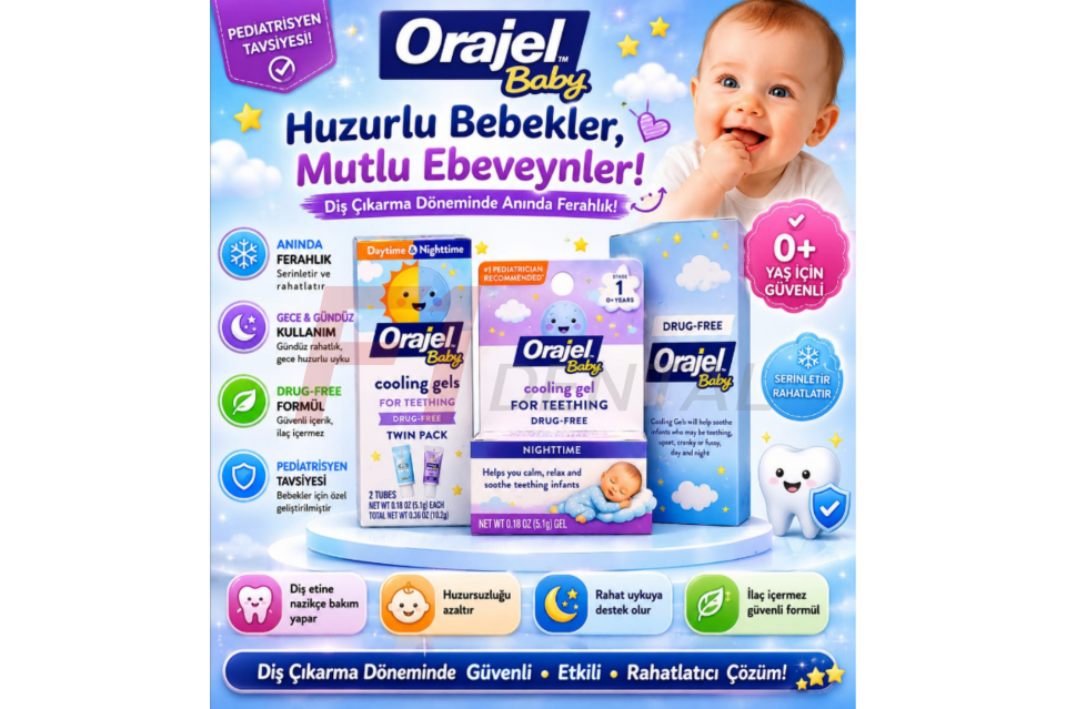 Orajel Baby Jel Gündüz-Gece Paketi