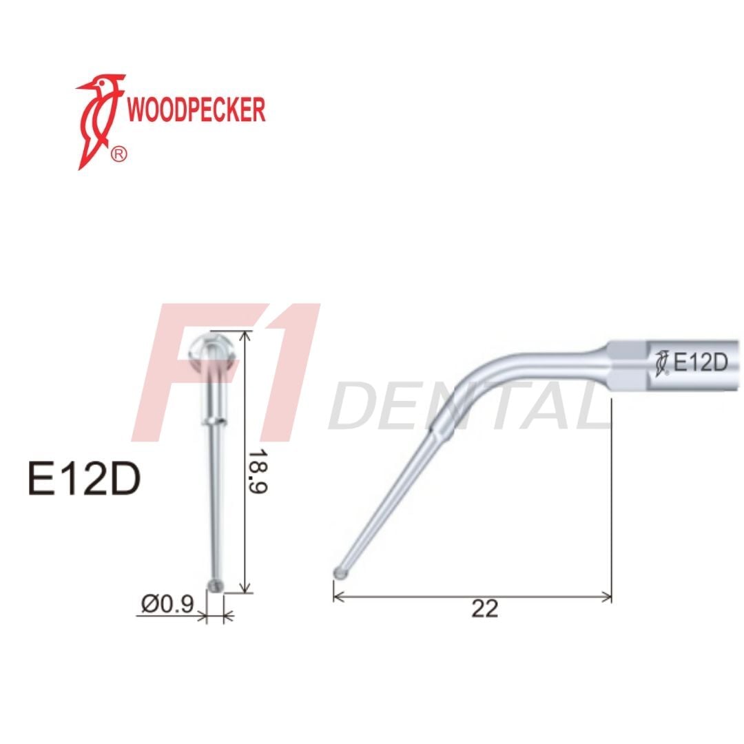 Woodpecker Kavitron Ucu Endodonti E12D - (Woodpecker,Ems,Mectron,WH Uyumlu)