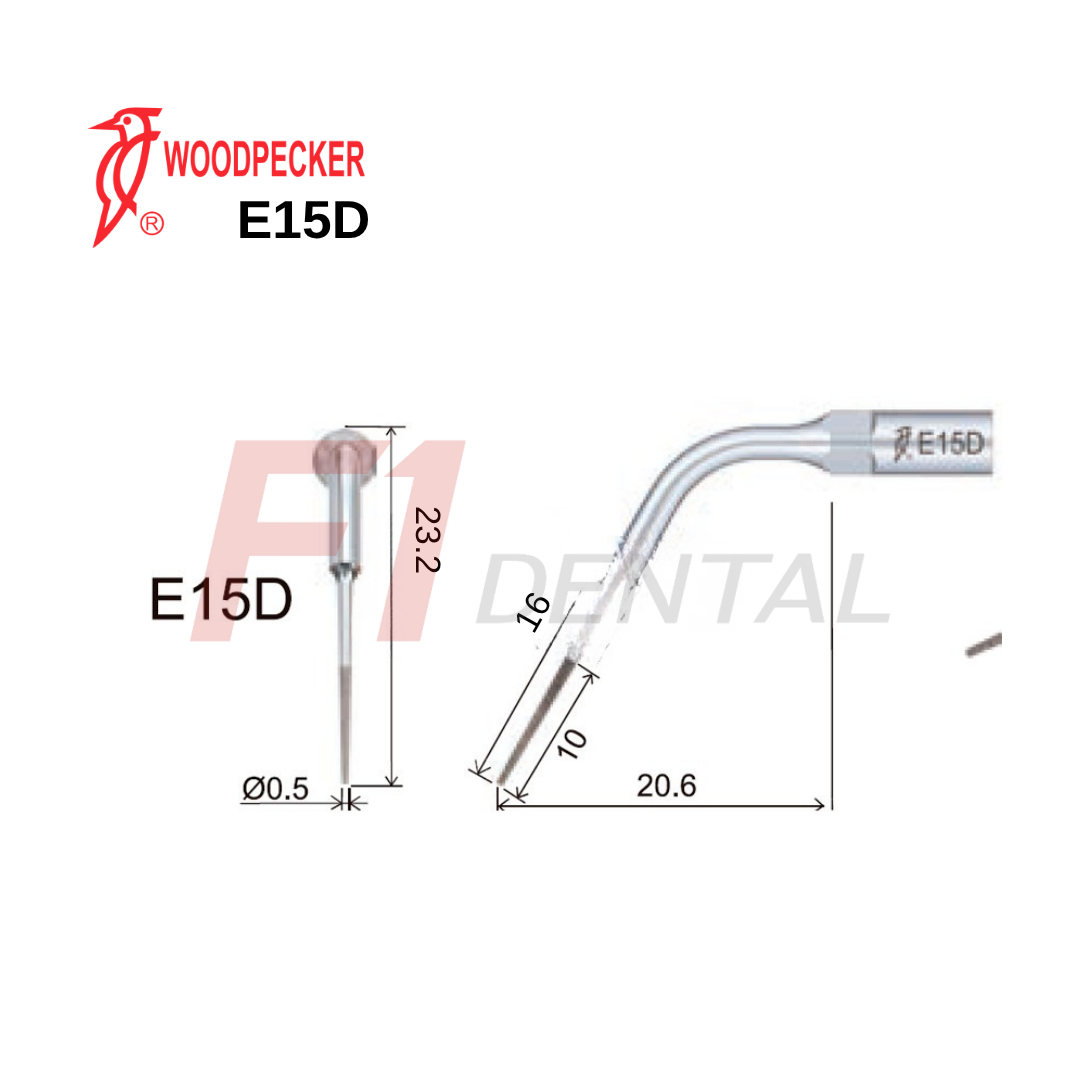 Woodpecker Kavitron Ucu Endodonti E15D - (Woodpecker,Ems,Mectron,WH Uyumlu)