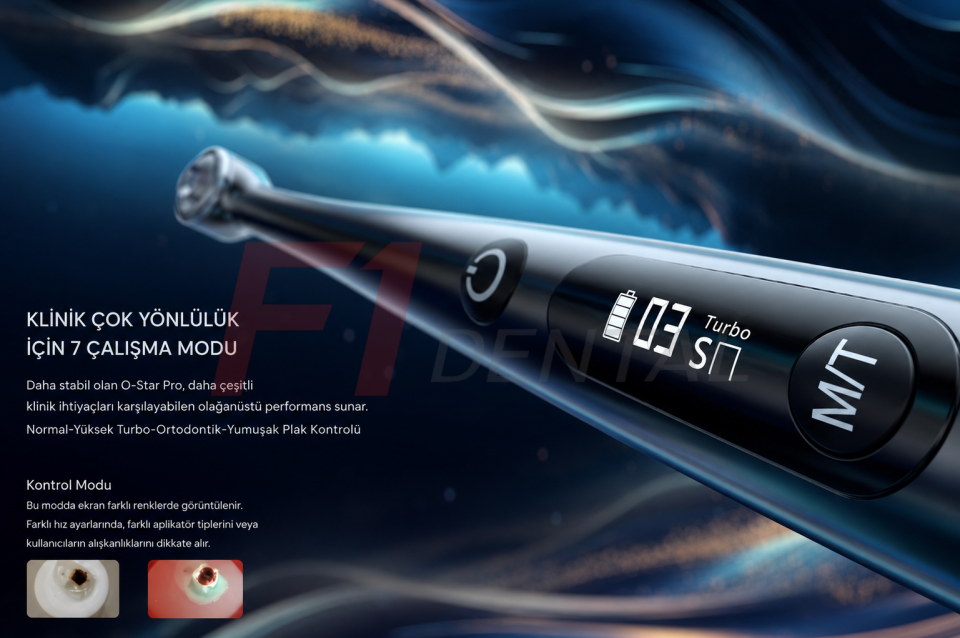Woodpecker O-STAR Pro Işınlı Dolgu Cihazı - One Cure Wide Geniş Spektrumlu