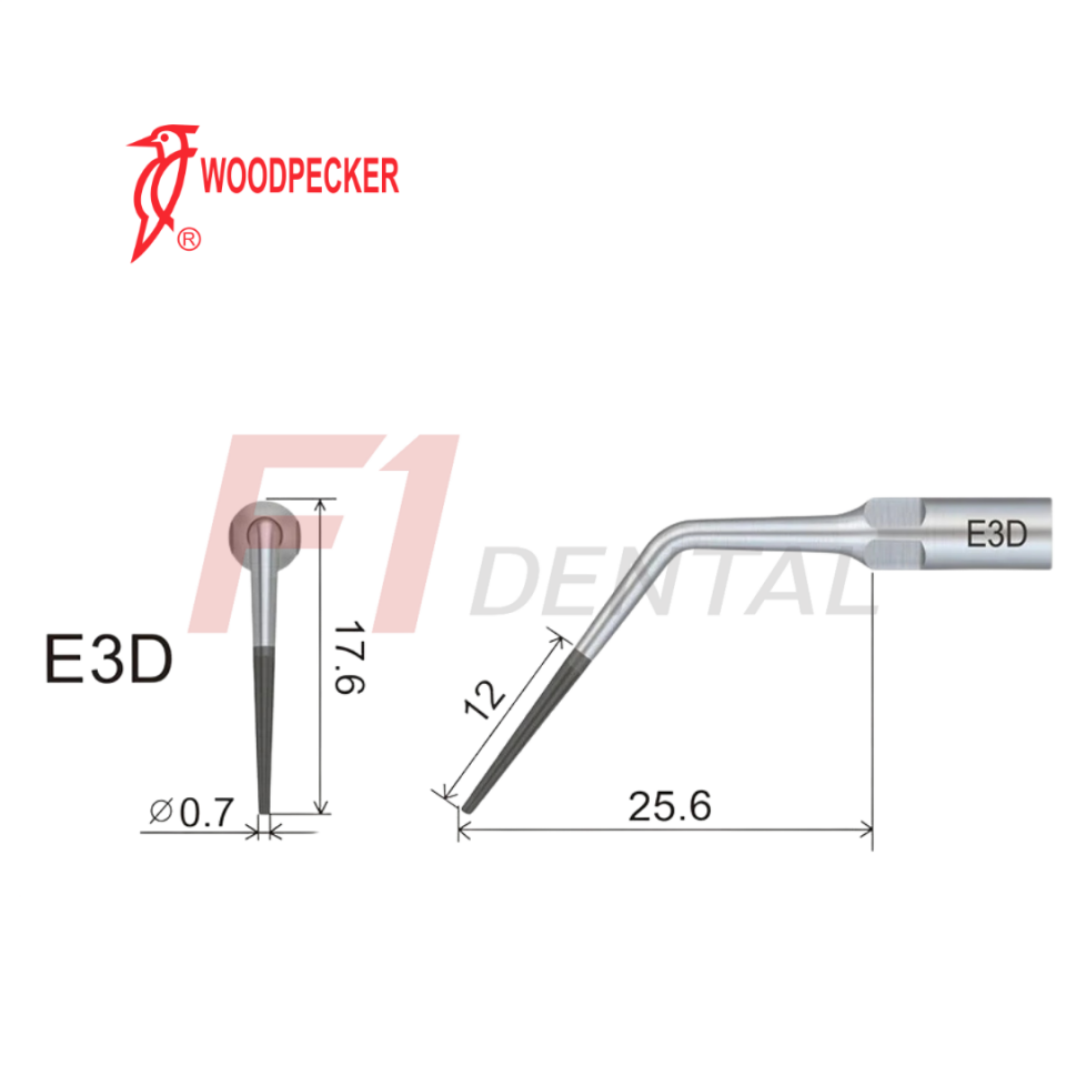 Woodpecker Kavitron Ucu Endodonti E3D - (Woodpecker,Ems,Mectron,WH Uyumlu)