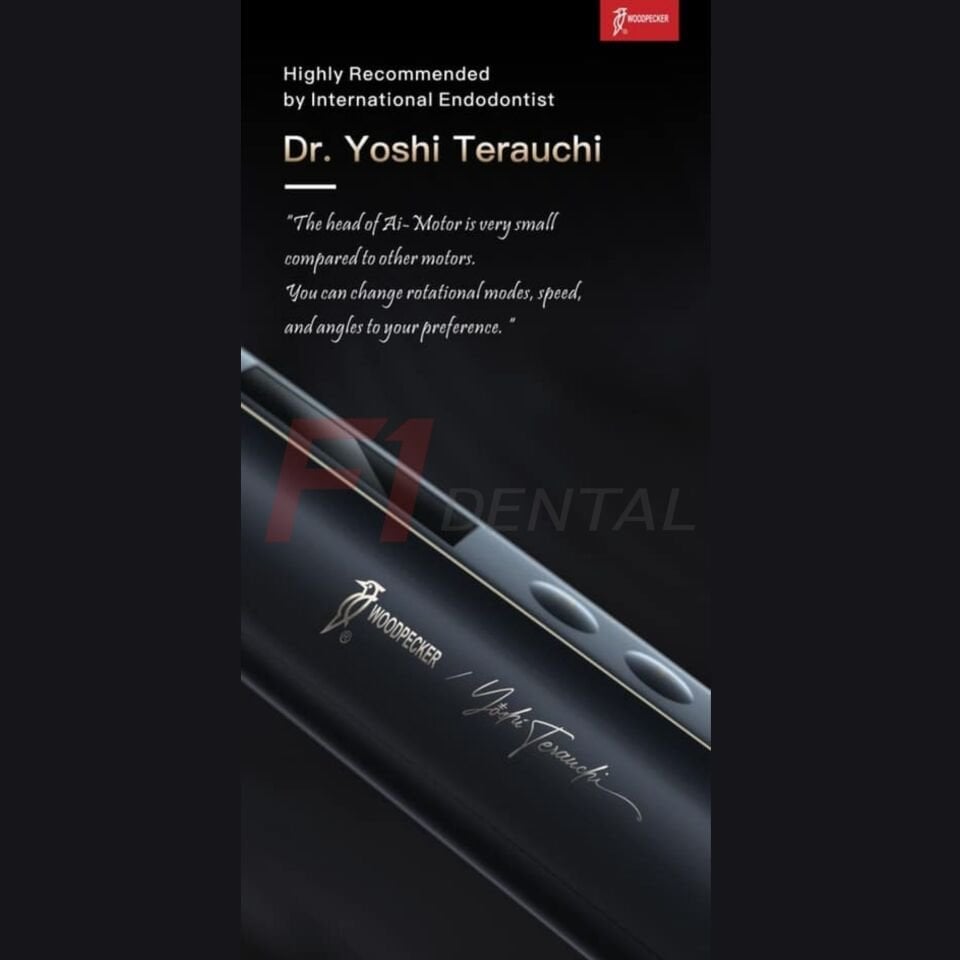 Woodpecker Black Ai-Motor Endomotor ve Apex Bulucu - Black Edition
