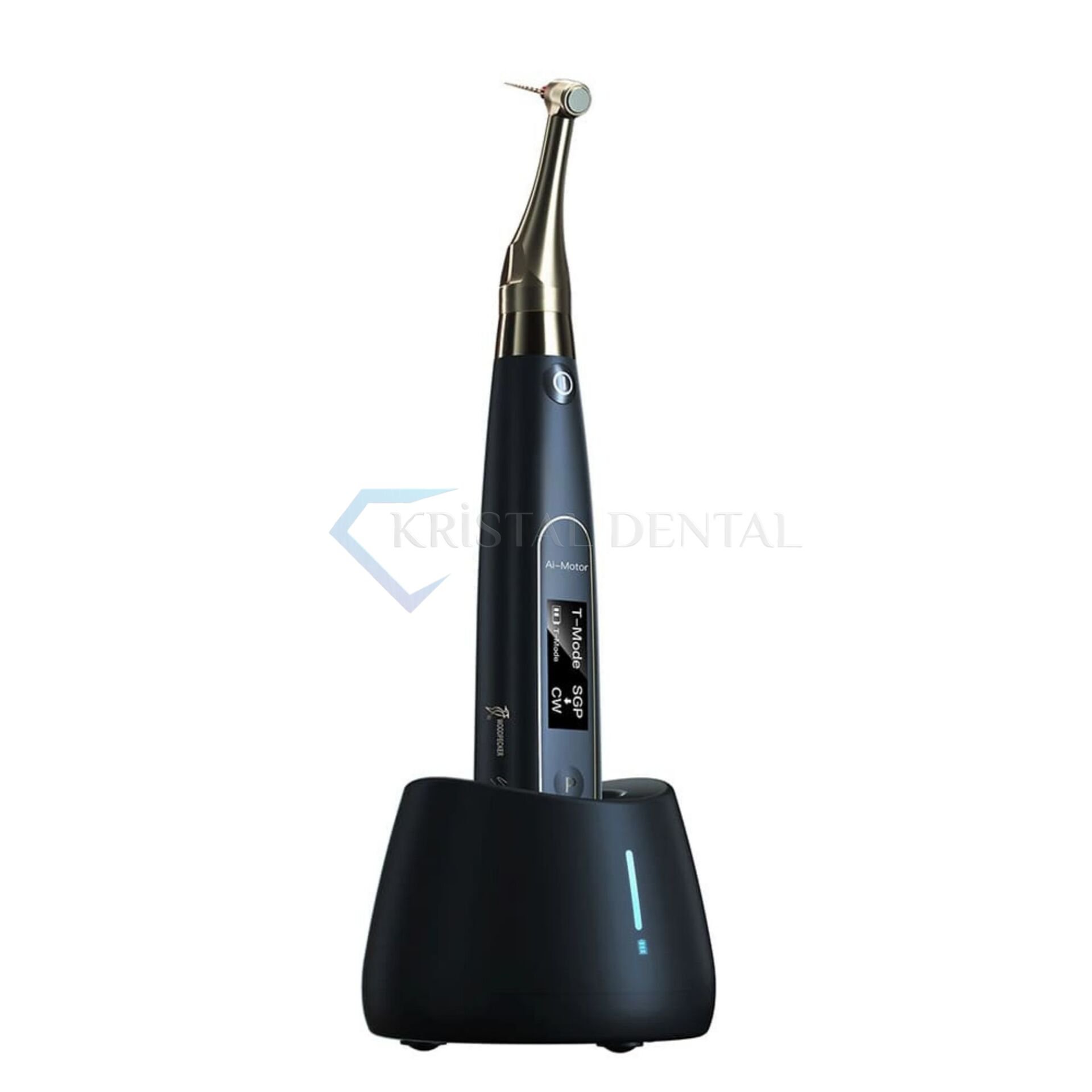 Woodpecker Black Ai-Motor Endomotor ve Apex Bulucu - Black Edition