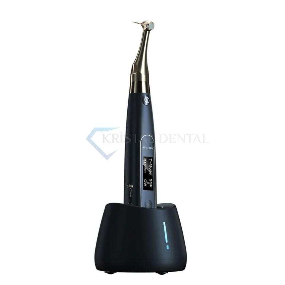 Woodpecker Black Ai-Motor Endomotor ve Apex Bulucu - Black Edition