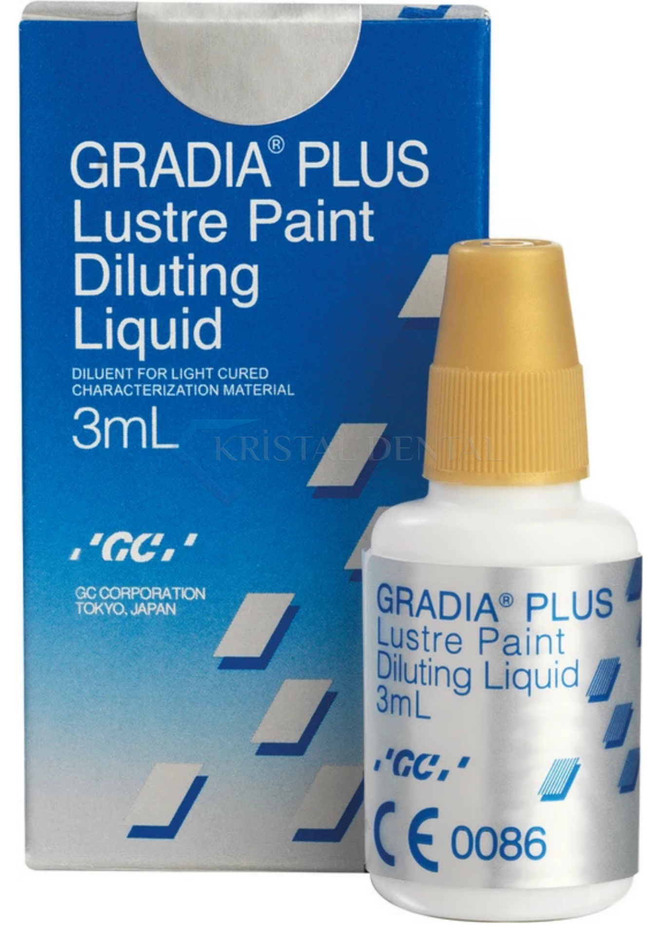 GC Gradia Plus Lustre Paint LP Diluting Liquid 3ml