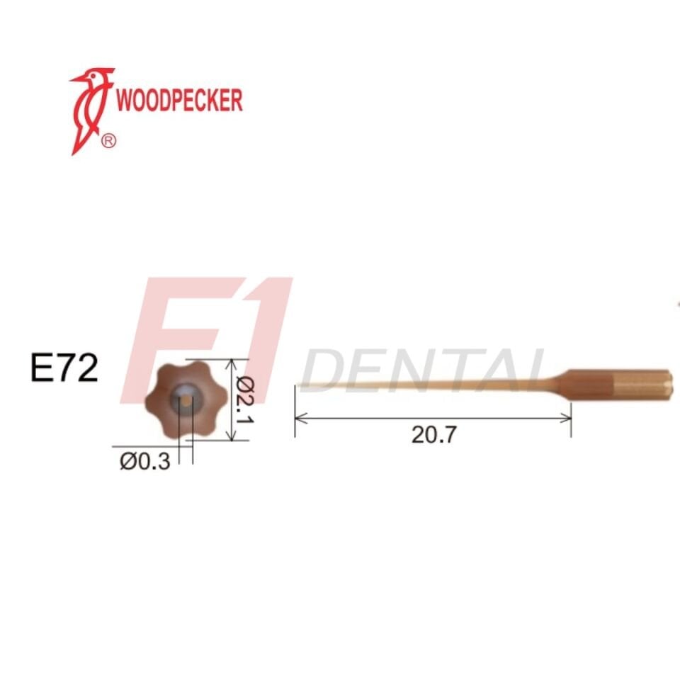 Woodpecker Kavitron Ucu Endodonti E72 - (Woodpecker,Ems,Mectron,WH Uyumlu)