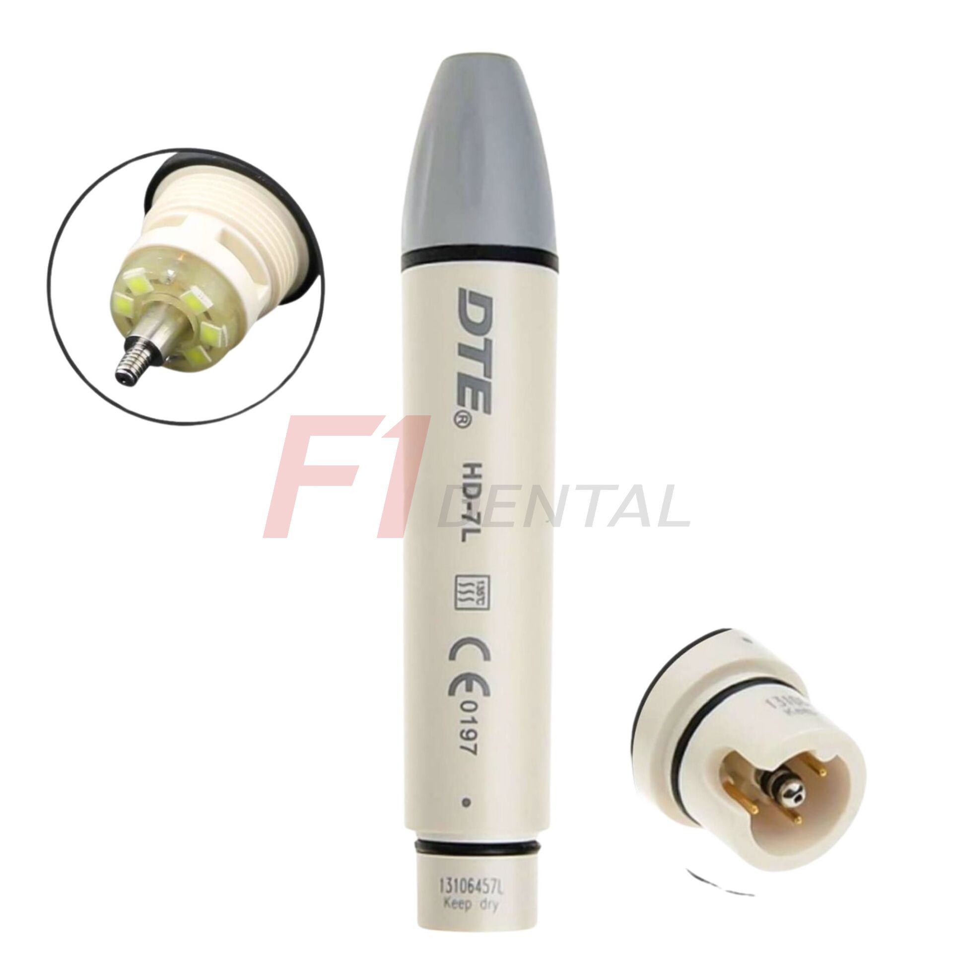 Woodpecker Işıklı Kavitron El Parçası HD-7L