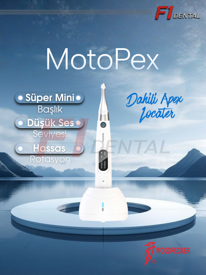 Woodpecker Motopex Endomotor ve Apex Bulucu