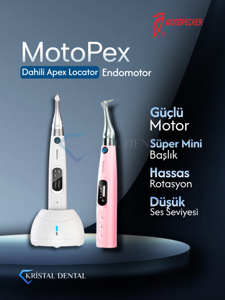 Woodpecker Motopex Endomotor ve Apex Bulucu