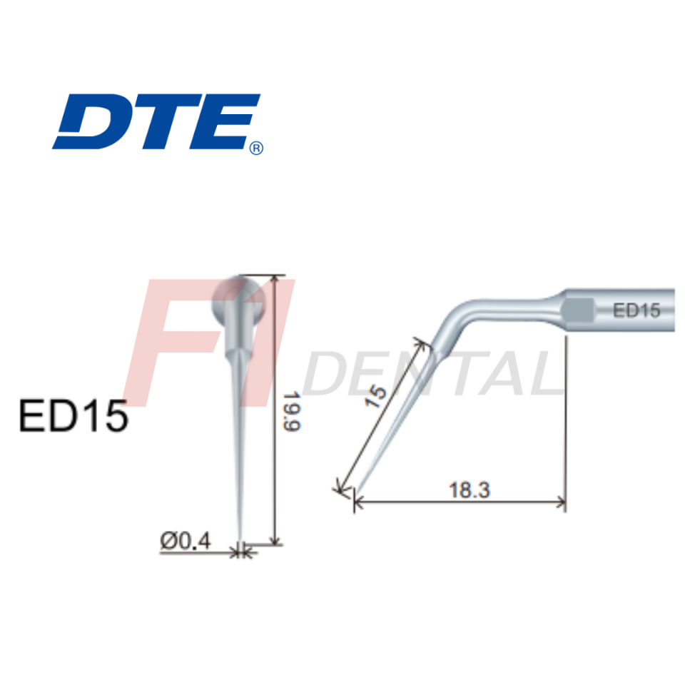 DTE Kavitron Ucu Endodonti ED15 - (Dte,Nsk,Satalec Uyumlu)
