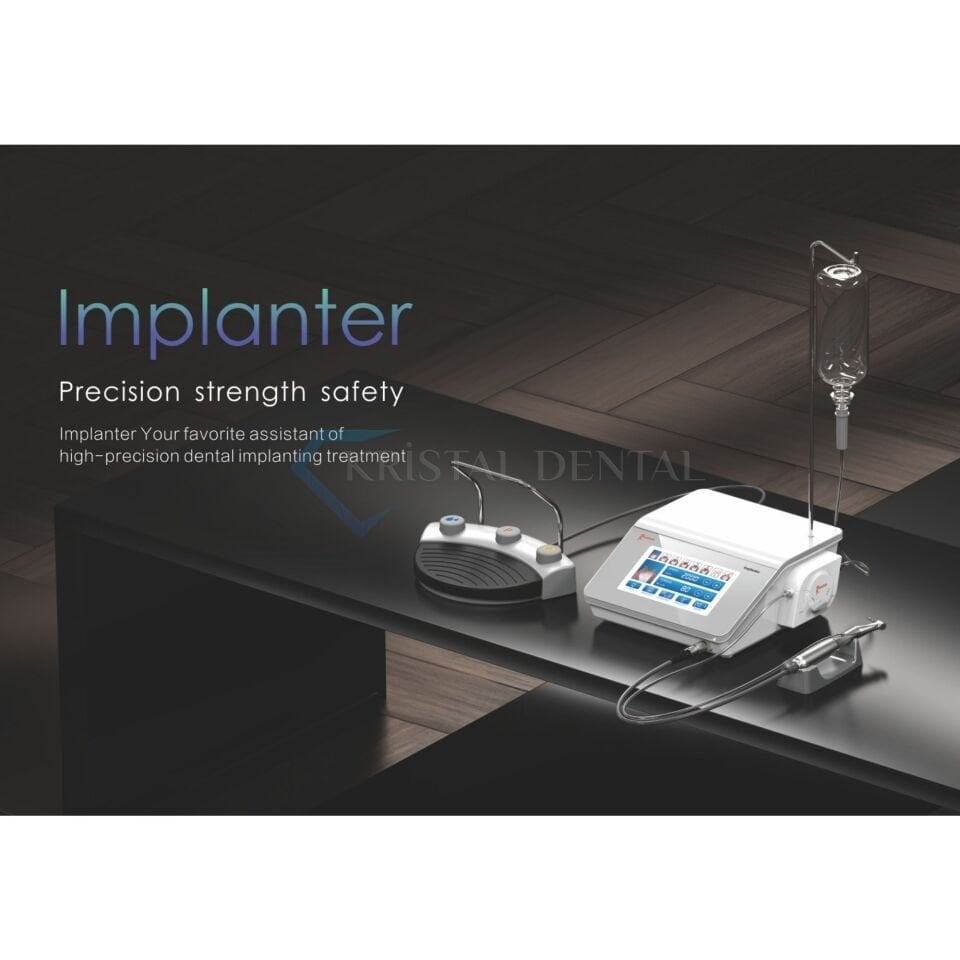 Woodpecker Dte İmplant-X Işıklı Fizyodispanser + 20:1 İmplant Anguldurvası