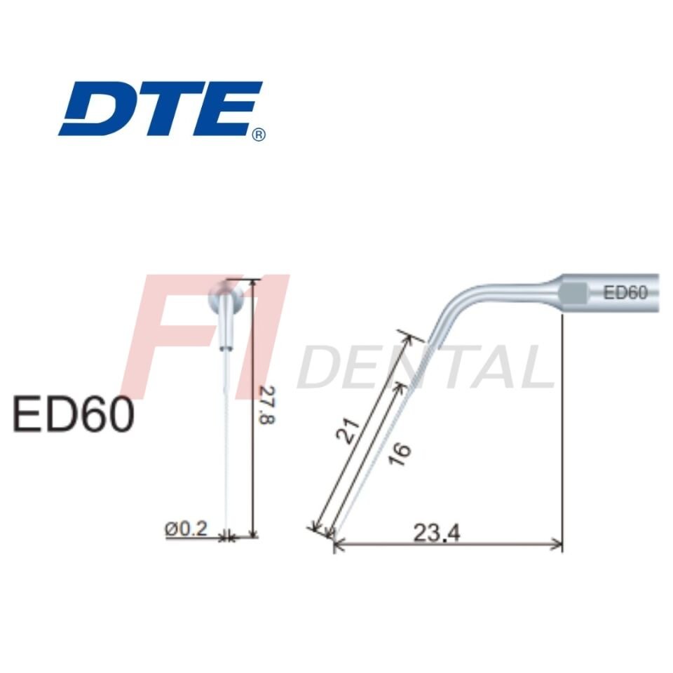 DTE Kavitron Ucu Endodonti ED60 - (Dte,Nsk,Satalec Uyumlu)