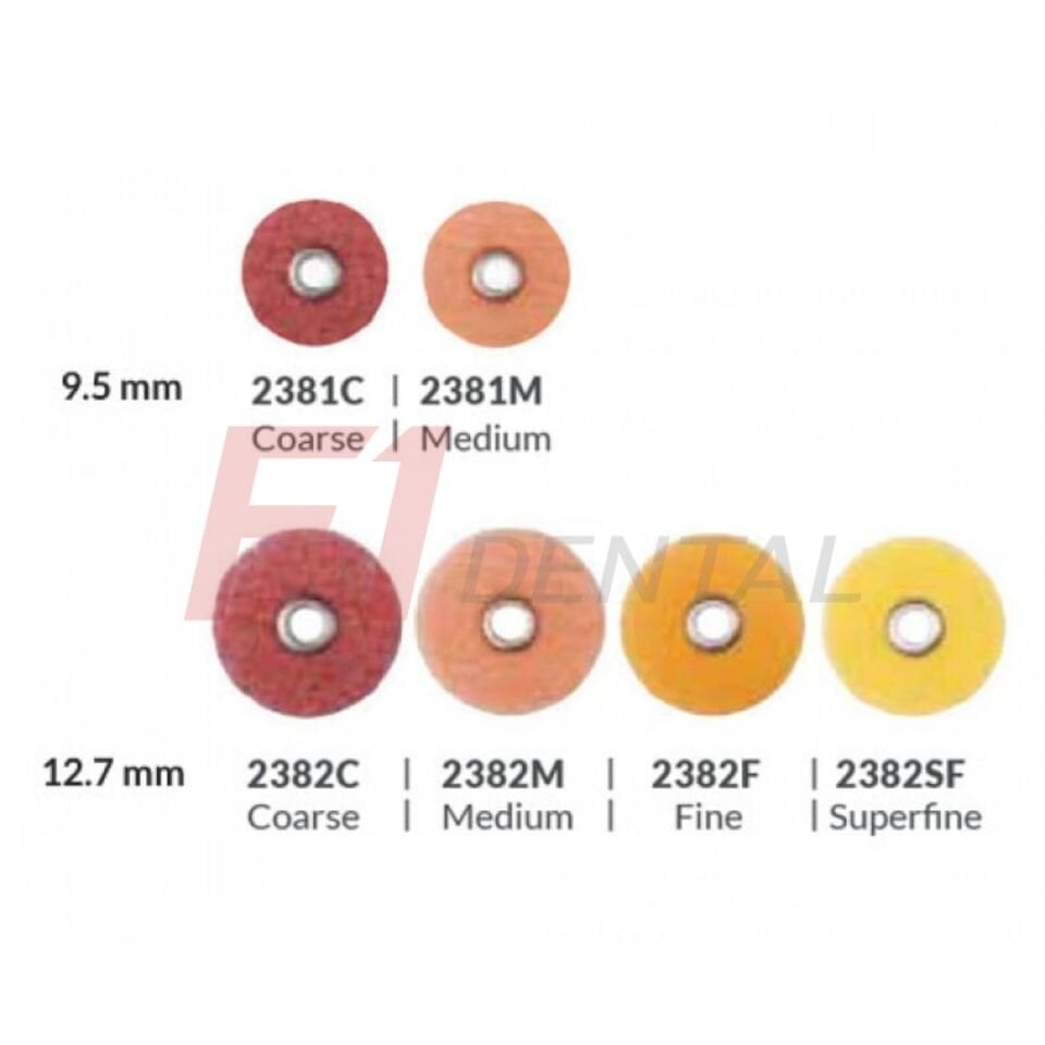 3M Sof-Lex Extra İnce Bitirme ve Cilalama Diskleri Seti