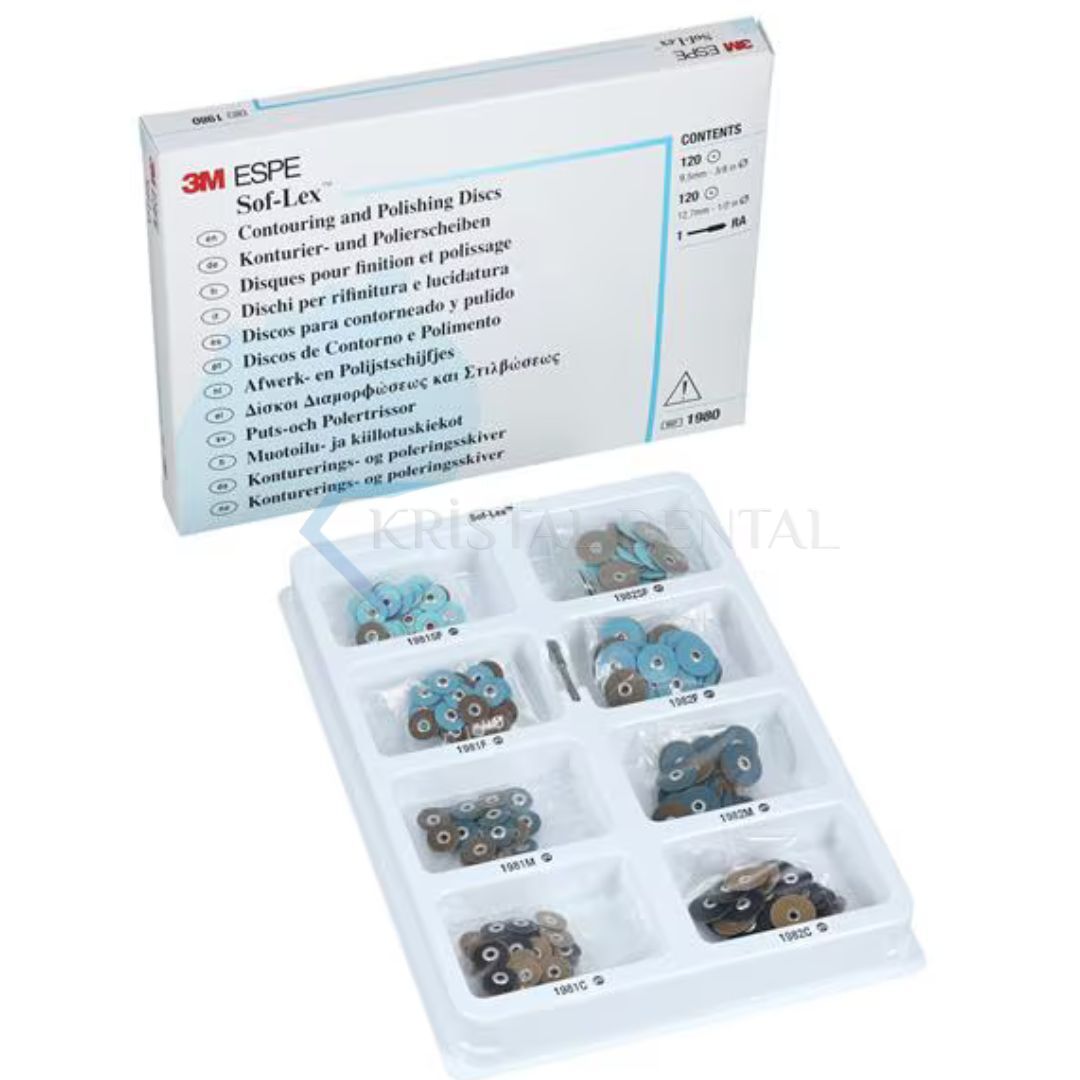 3M Sof-Lex Pop-on Bitirme Diskleri Seti