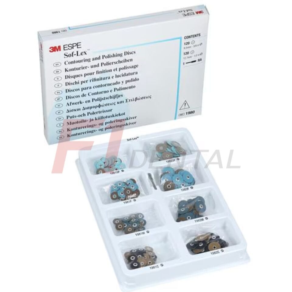 3M Sof-Lex Pop-on Bitirme Diskleri Seti