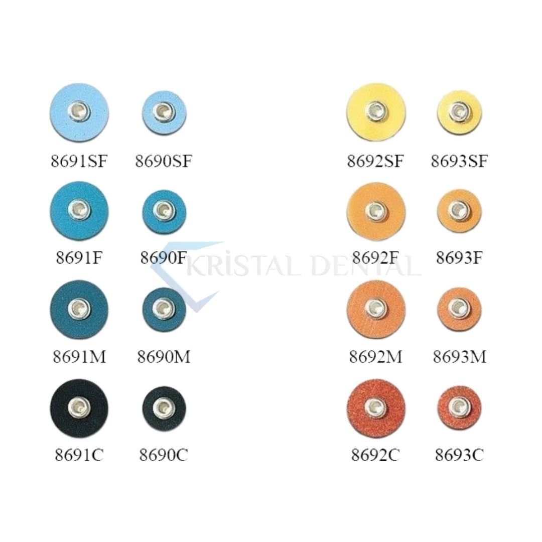 3M Sof-Lex Pop-on Bitirme Diskleri Seti